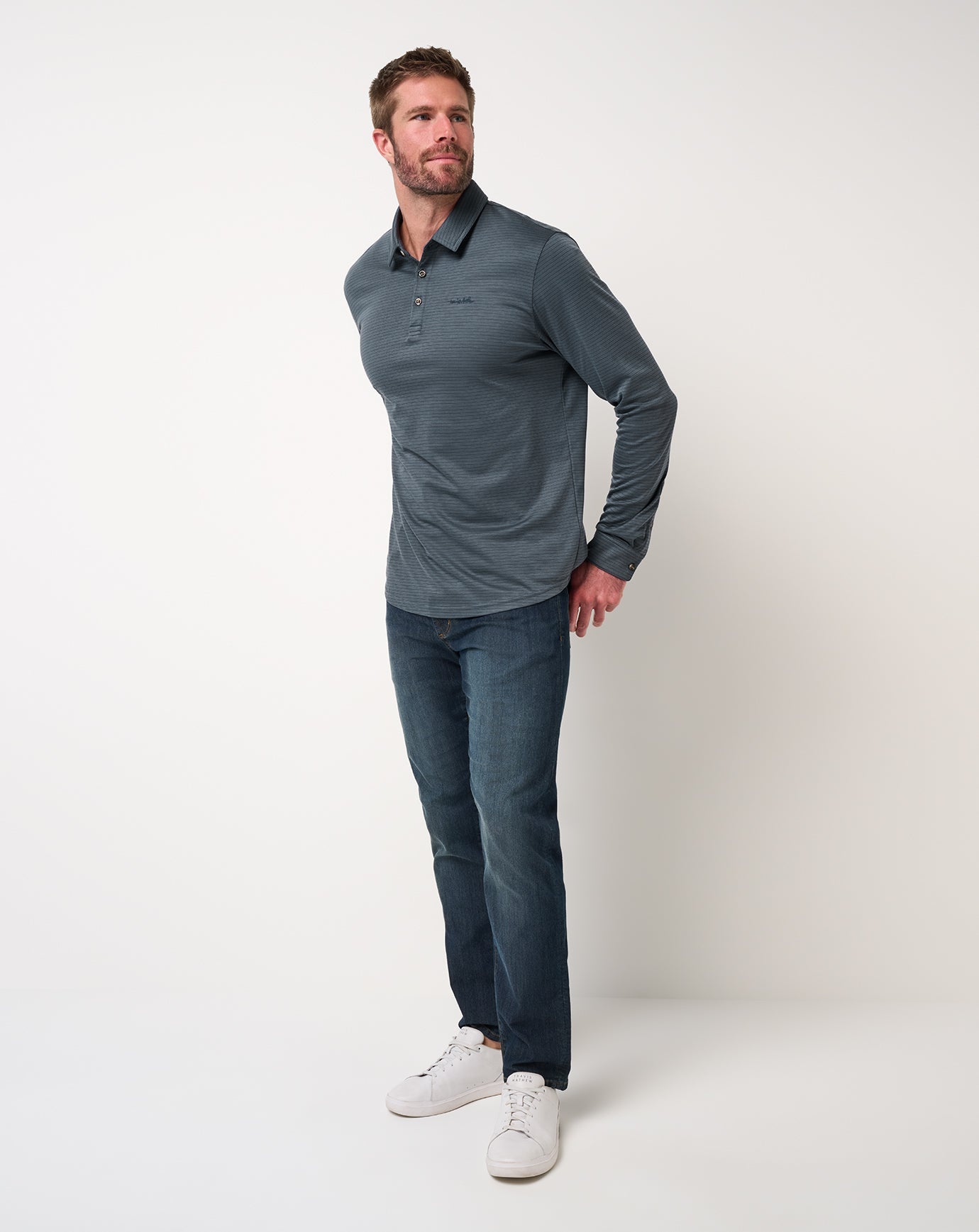 Men The Zinna 2.0 Long Sleeve Polo