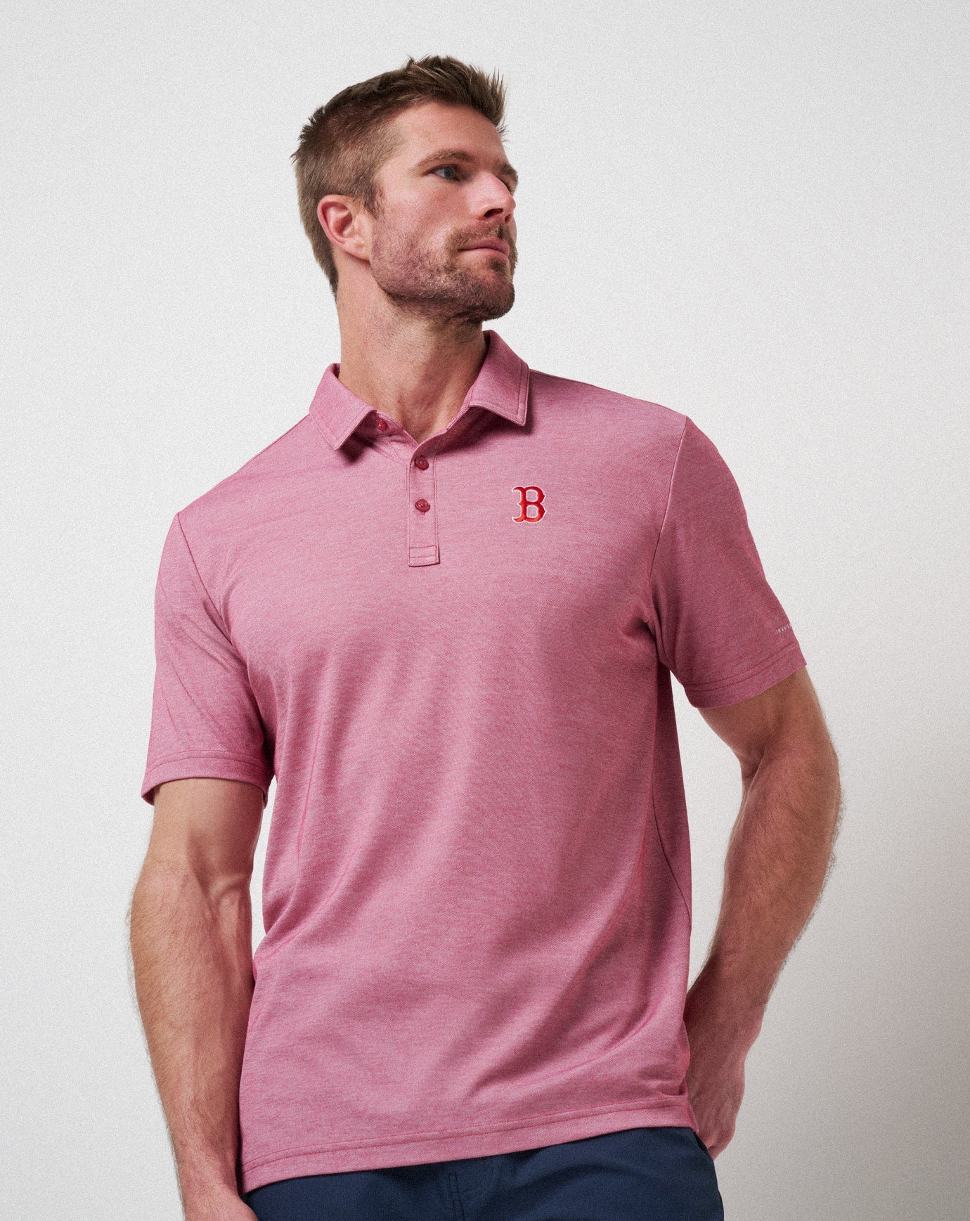 Men|Game Day|New Boston Red Sox Playoff Pitch Polo