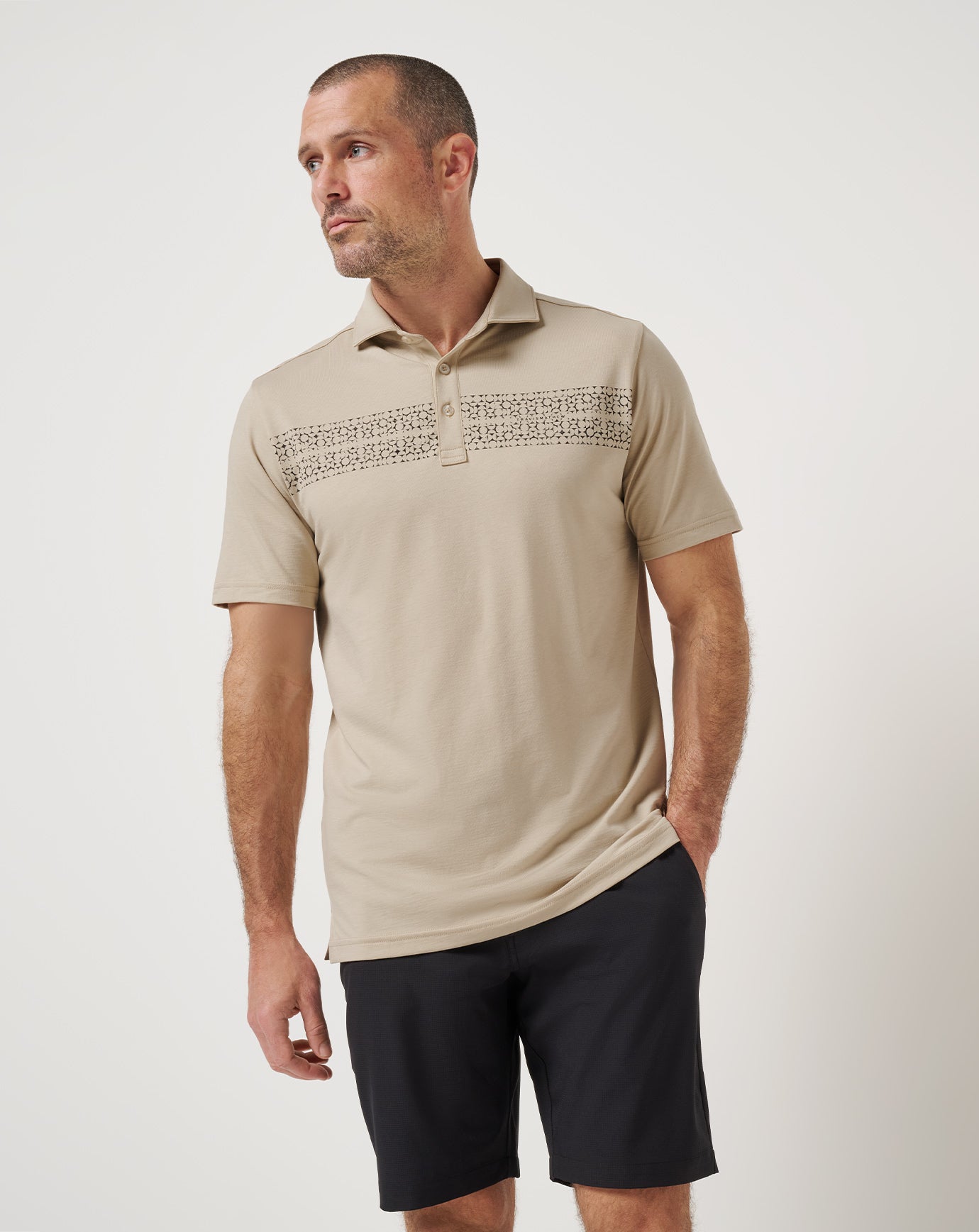 Men|Golf Flower Market Polo
