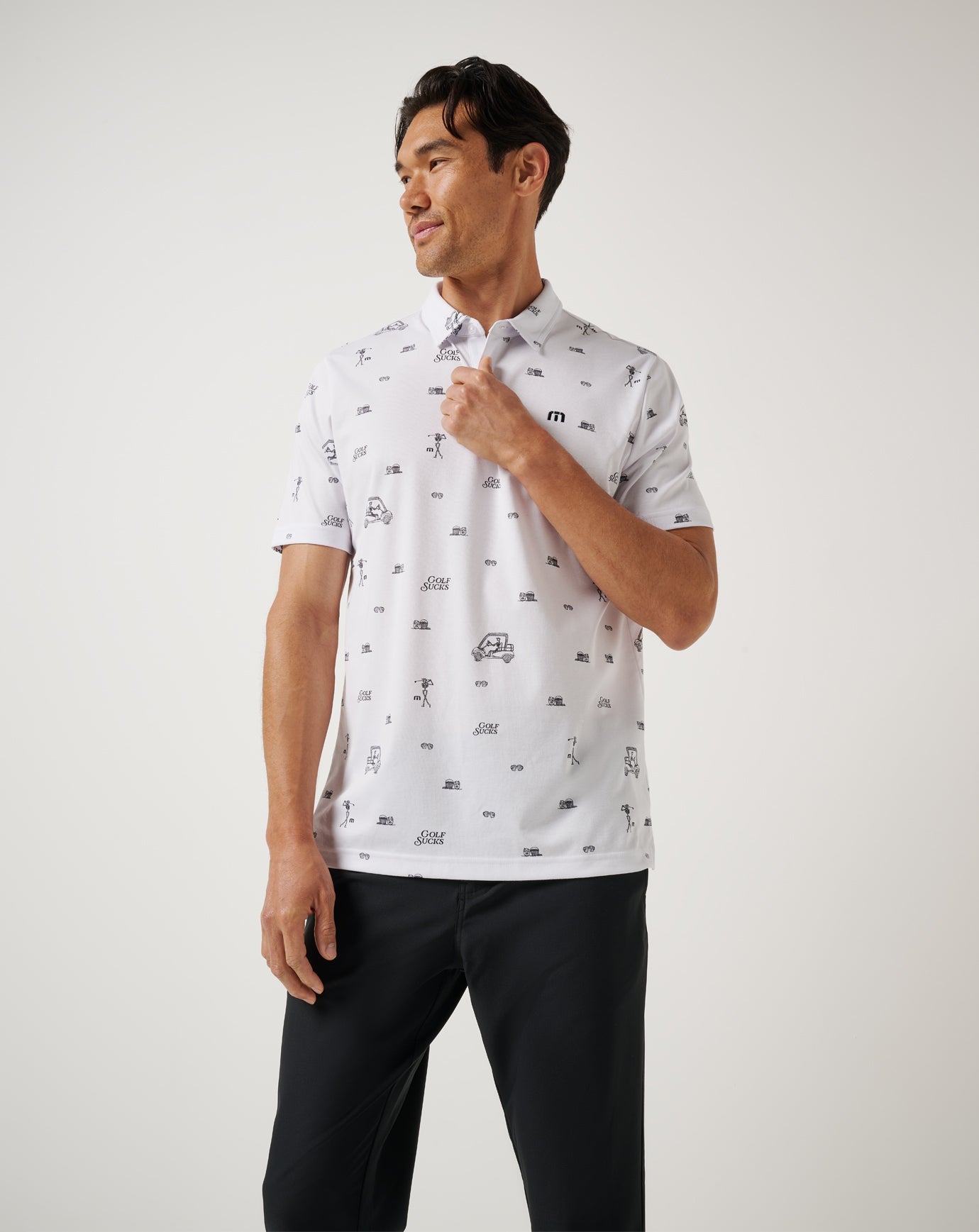 Men|Golf Golf Sucks Polo
