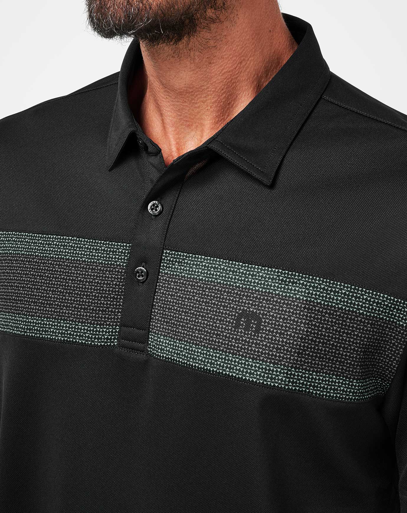 Men|Golf Good Good Chest Stripe Polo