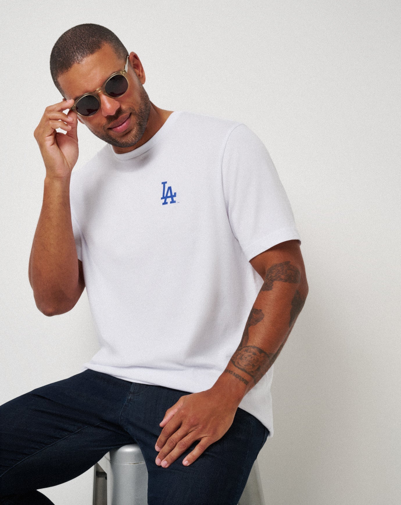 Men|Game Day|New Los Angeles Dodgers Friendly Rivalry Tee