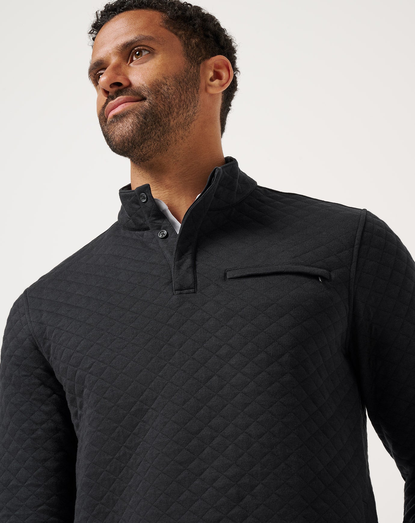 Men Transatlantic Quarter Zip