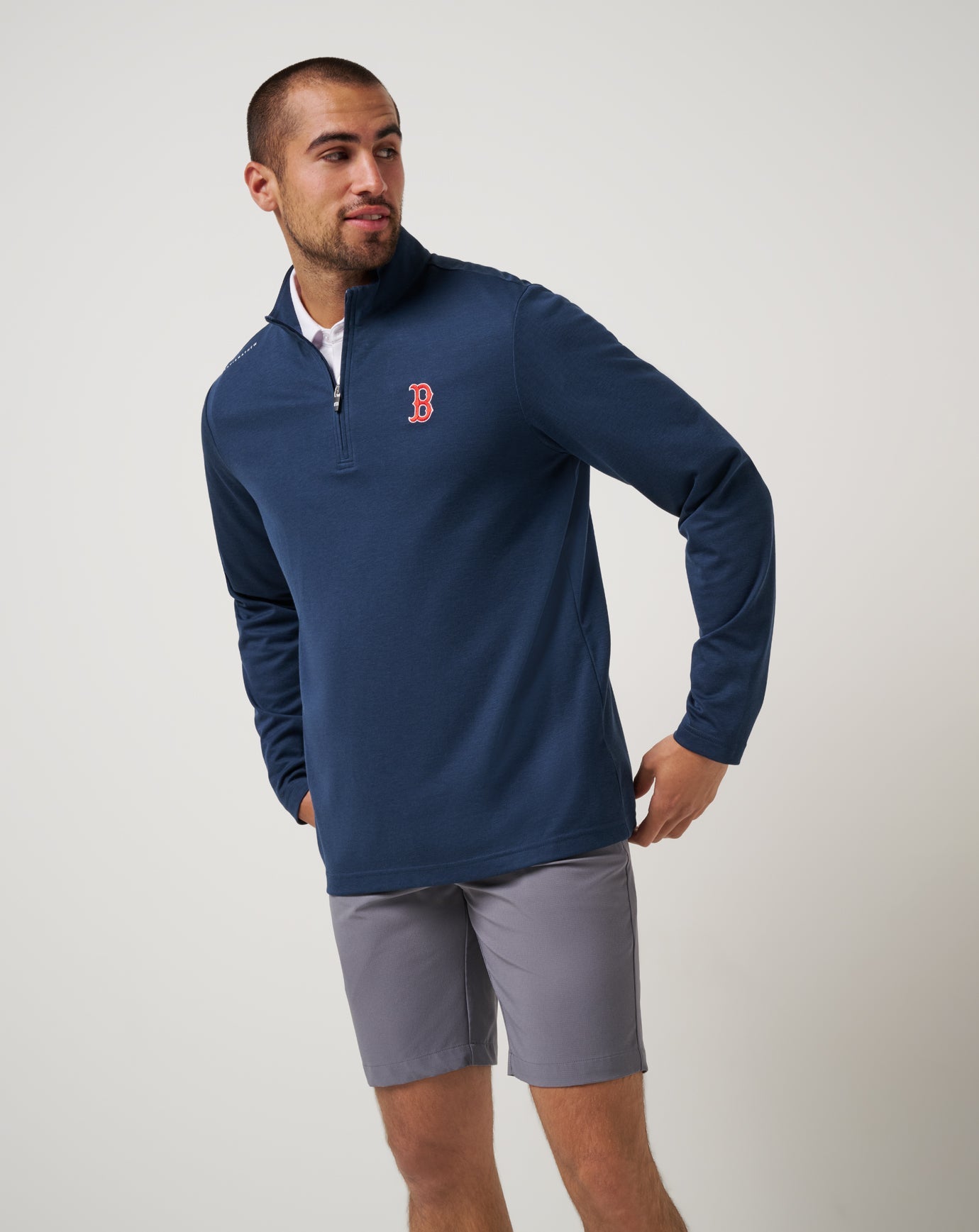 Men|Game Day|New Boston Red Sox Time To Tailgate Quarter Zip