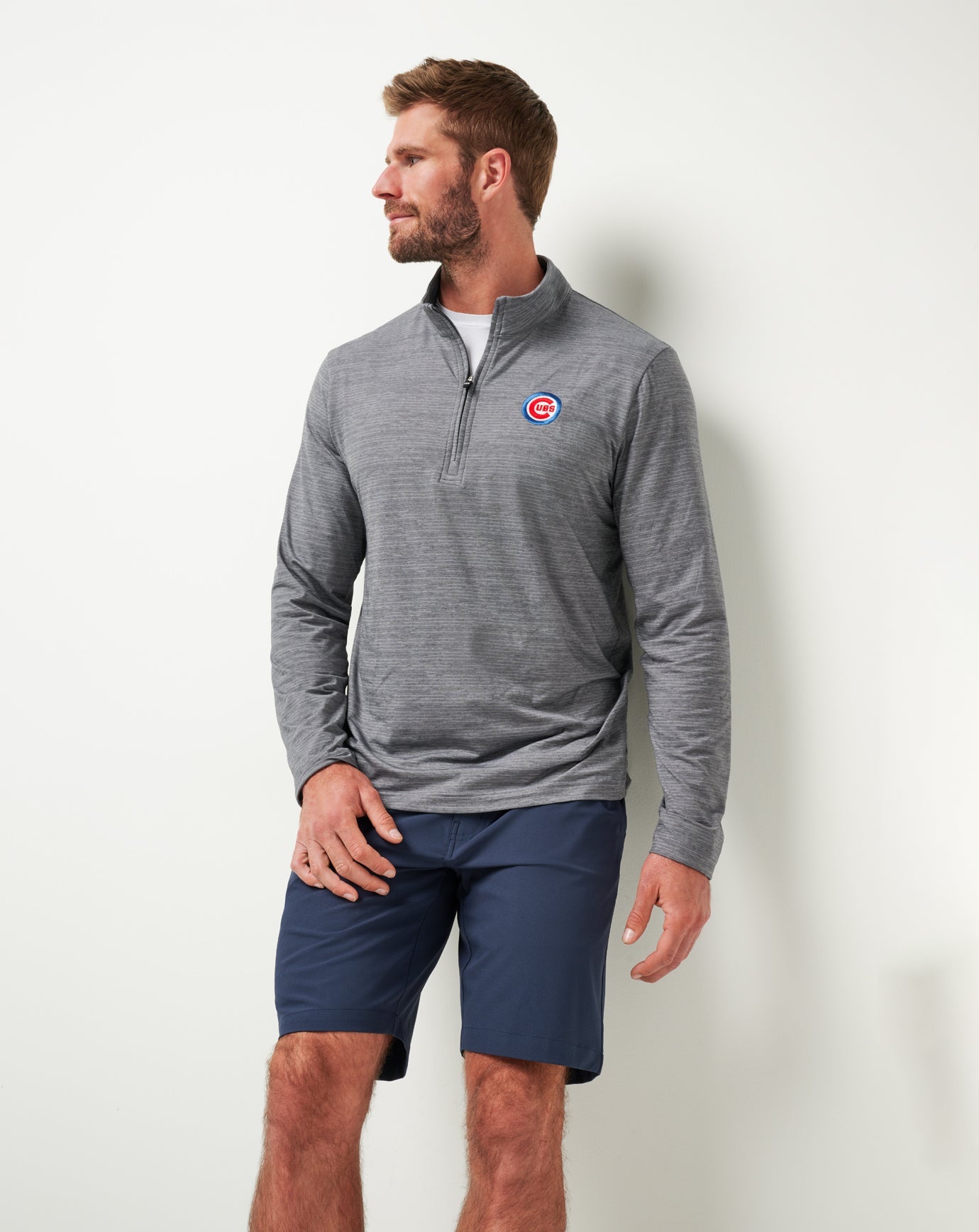 Men|Game Day|New Chicago Cubs The Heater Quarter Zip