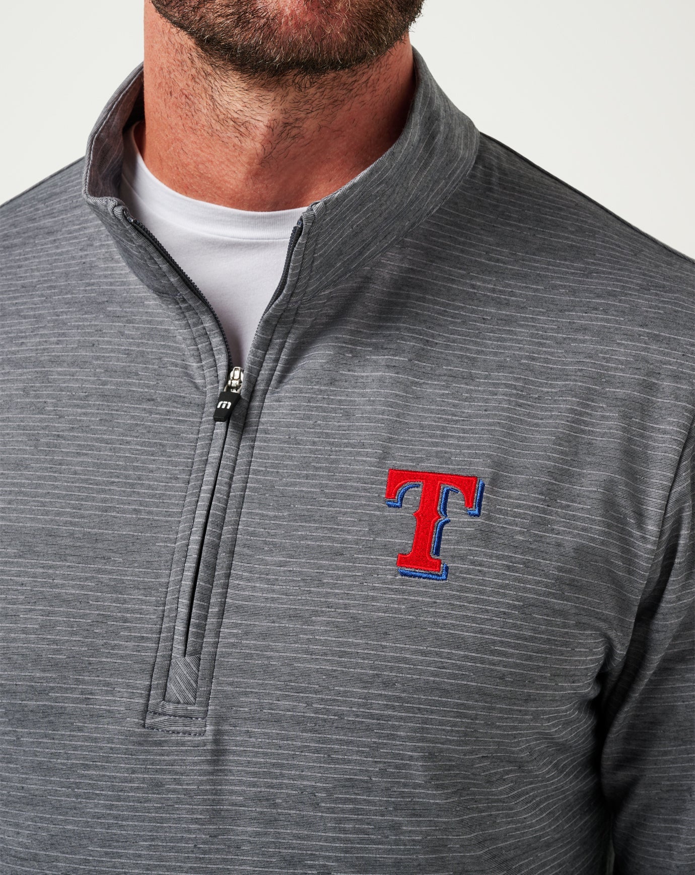 Men|New Texas Rangers The Heater Quarter Zip