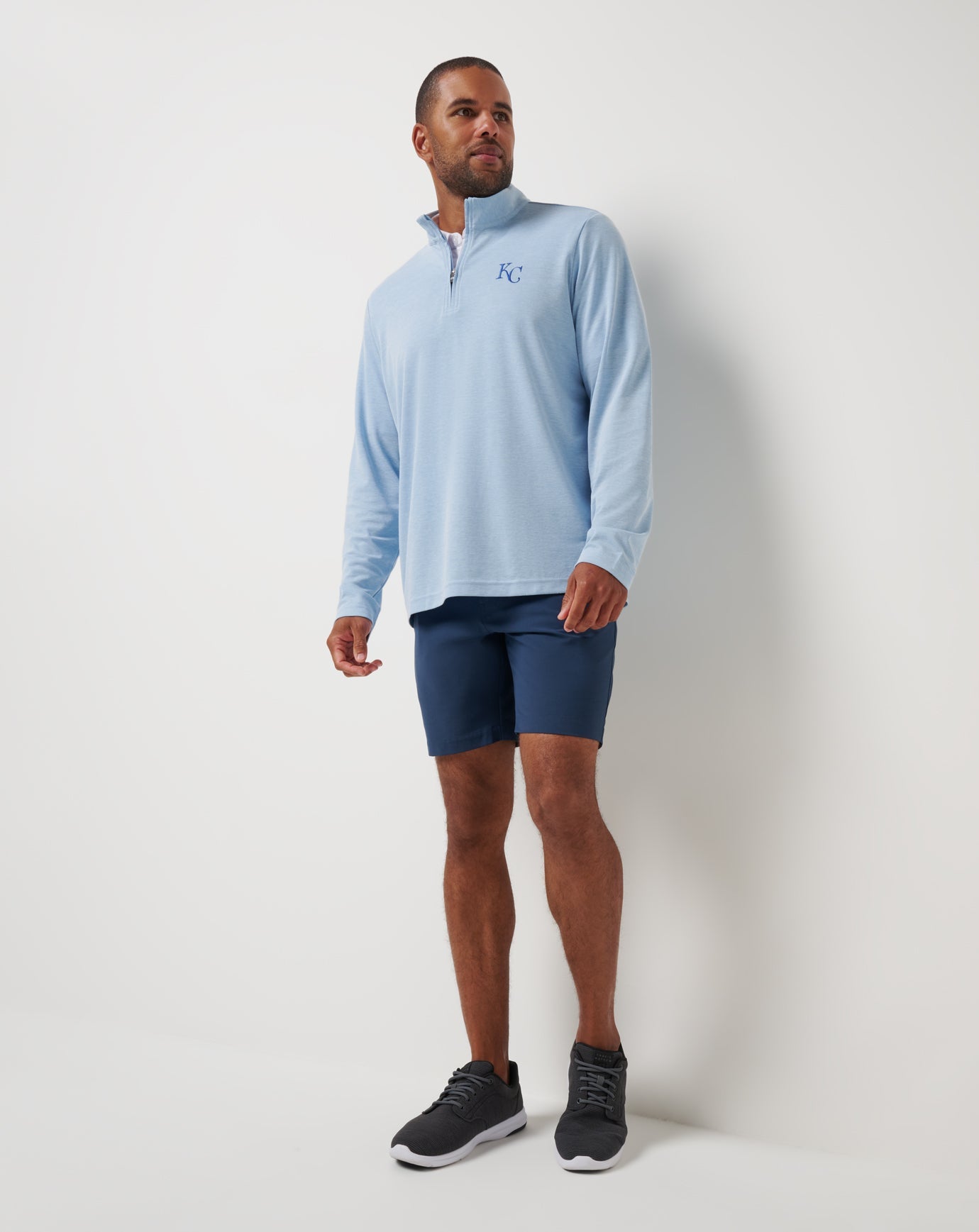 Men|New Kansas City Roayals Time To Tailgate Quarter Zip