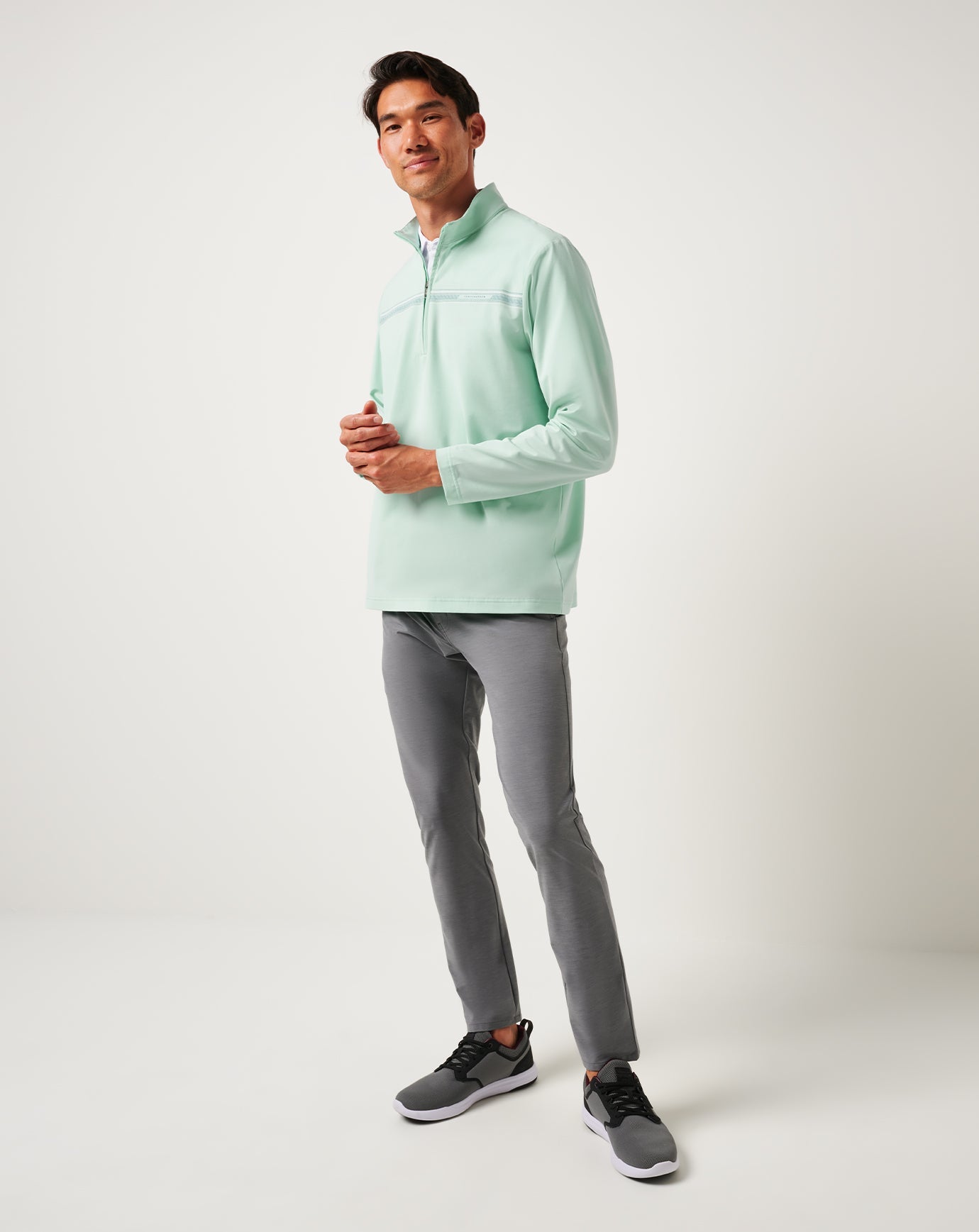 Men|Golf On The Map Quarter Zip
