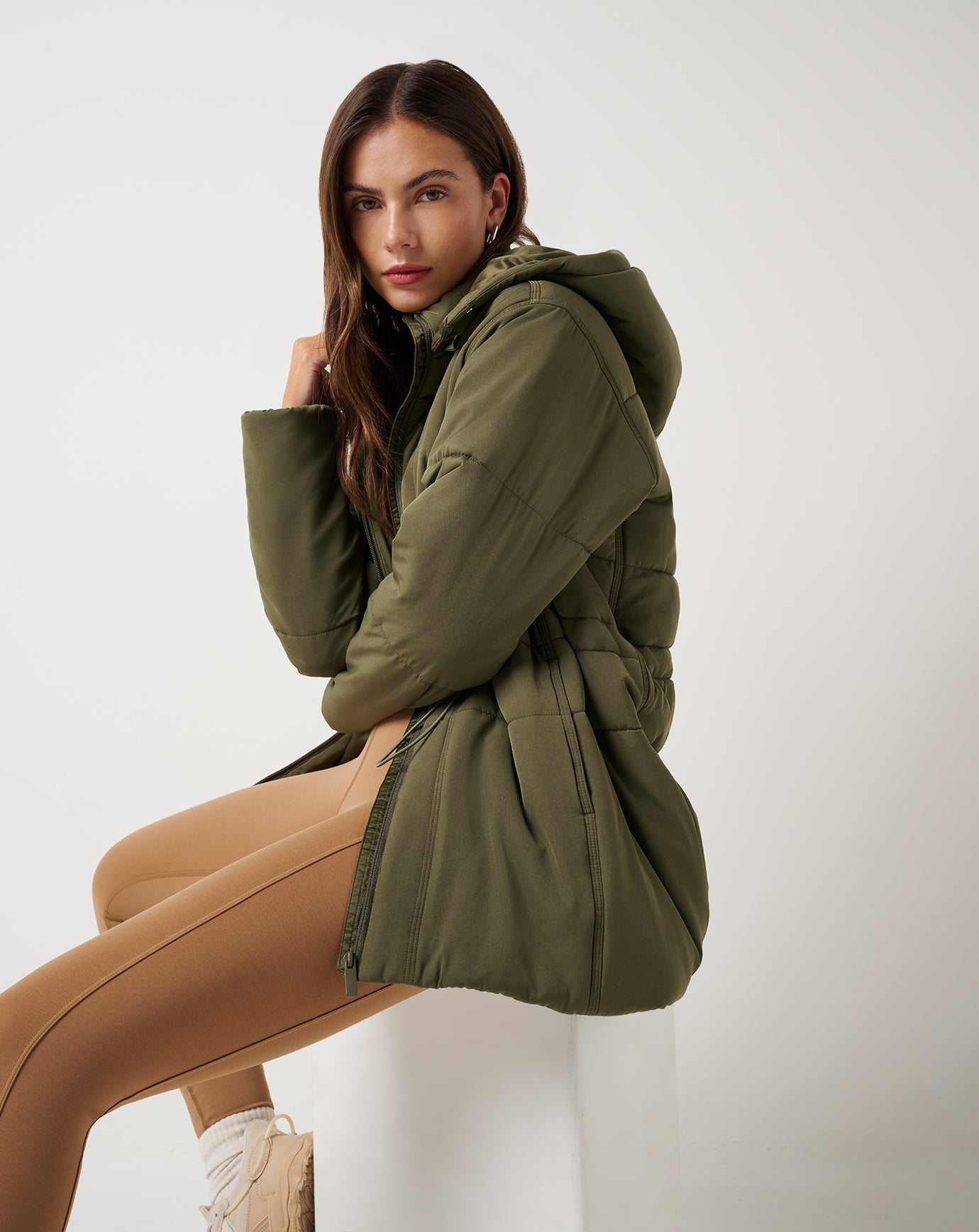 Women Mont Blanc Hood Puffer