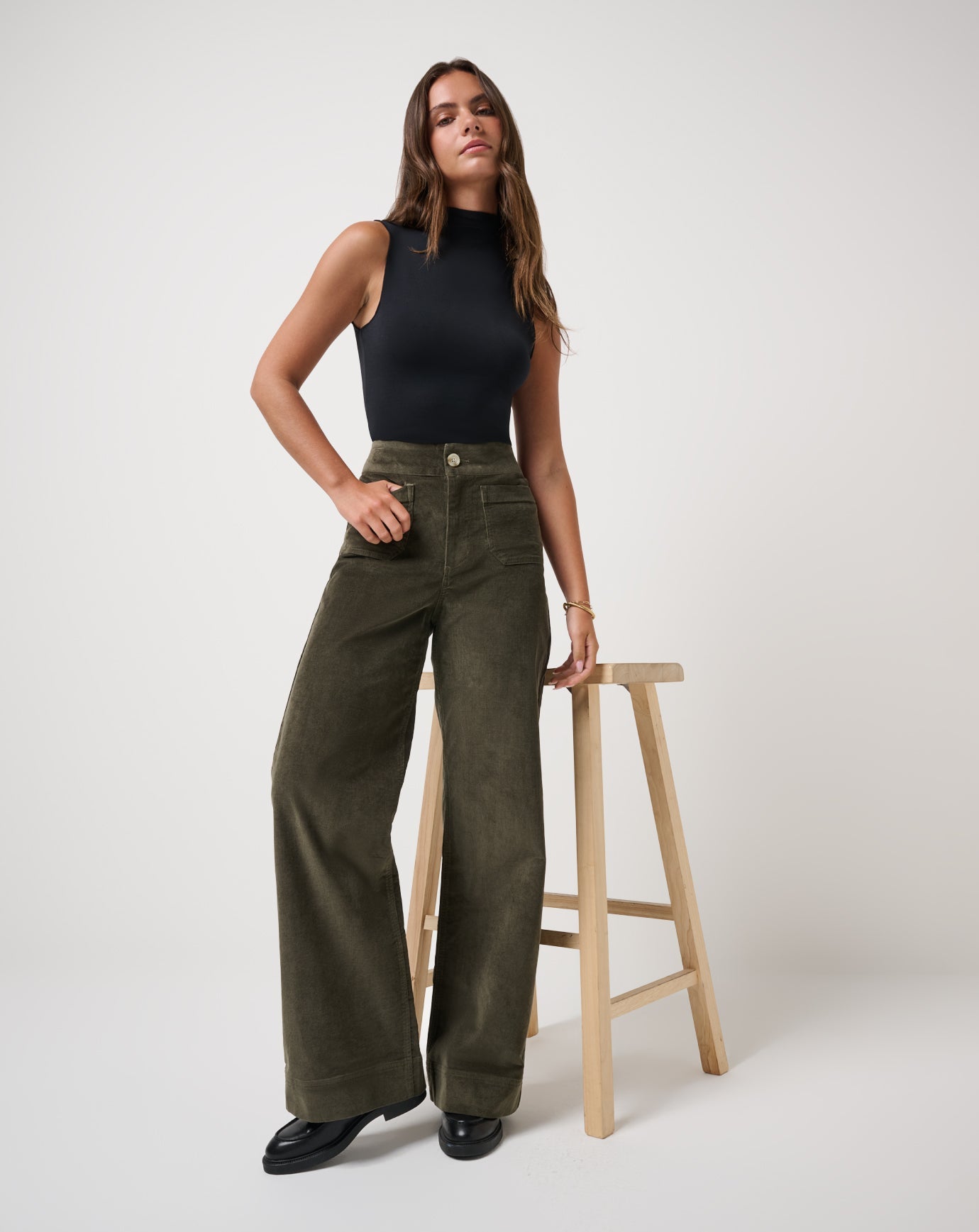 Women Everyday Cord Long Pant