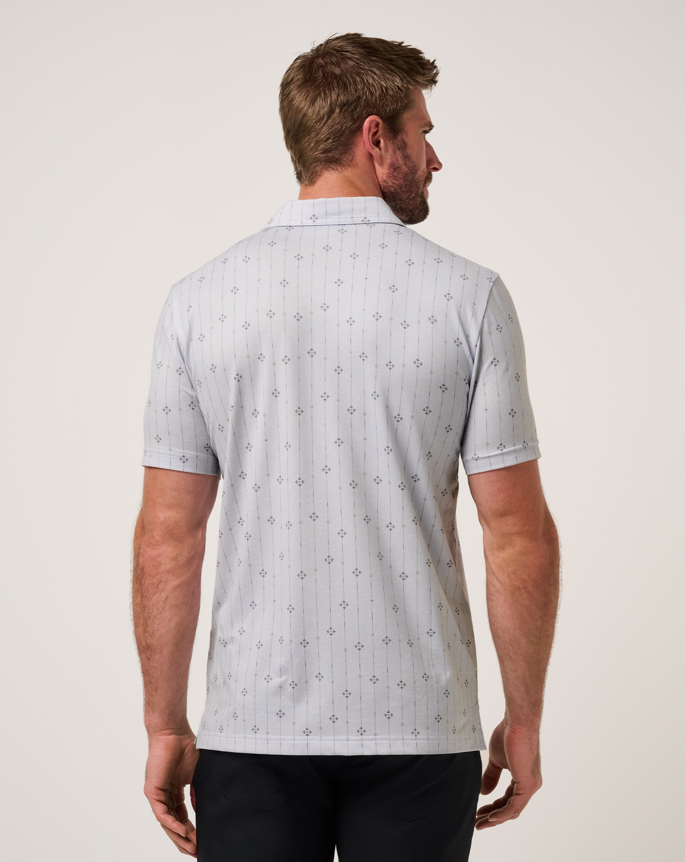 Men Featherweight Deco Polo
