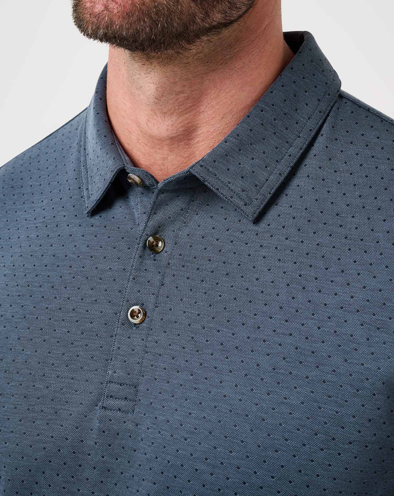 Men Handsome Town Long Sleeve Polo