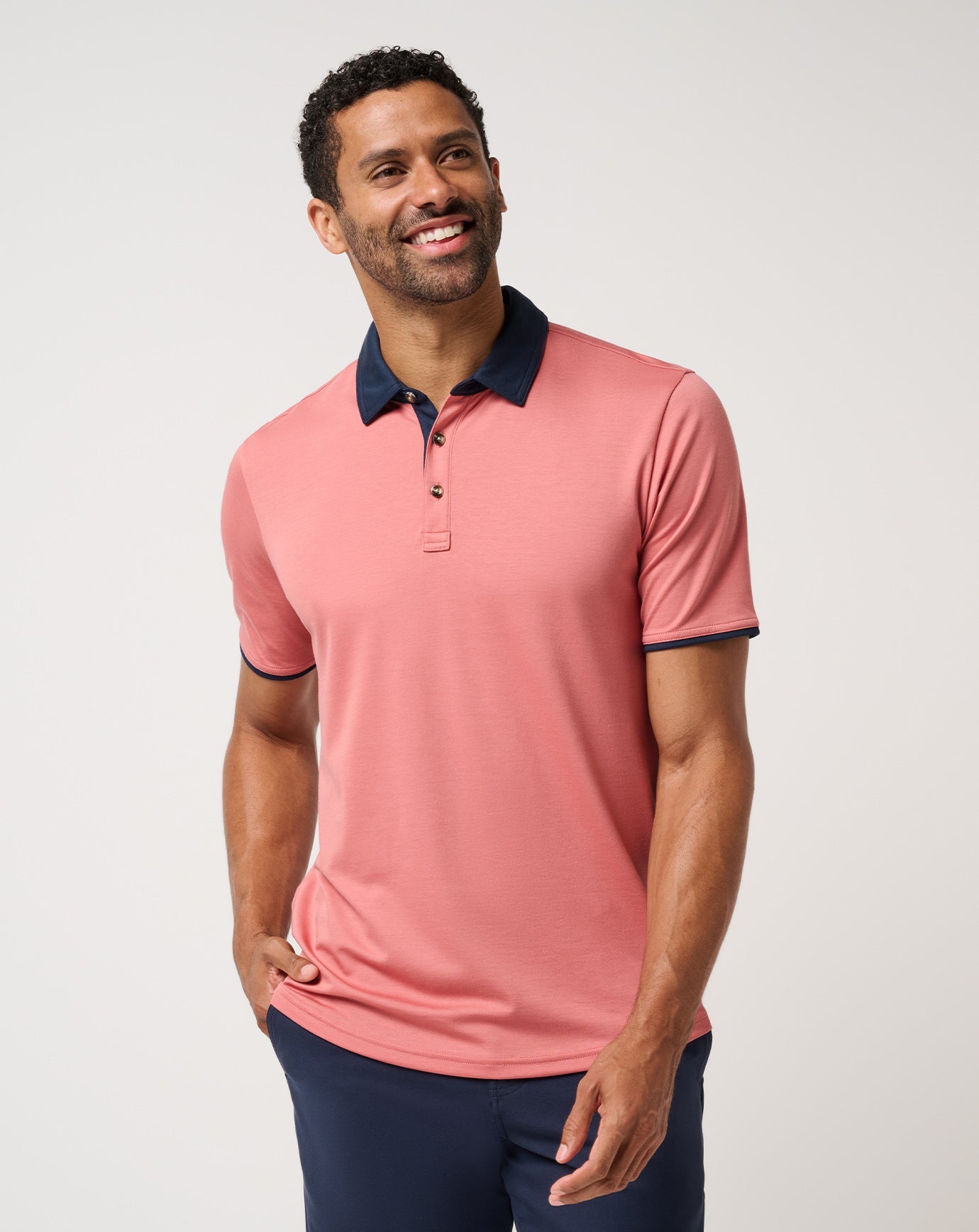 Men All Day Social Club Polo