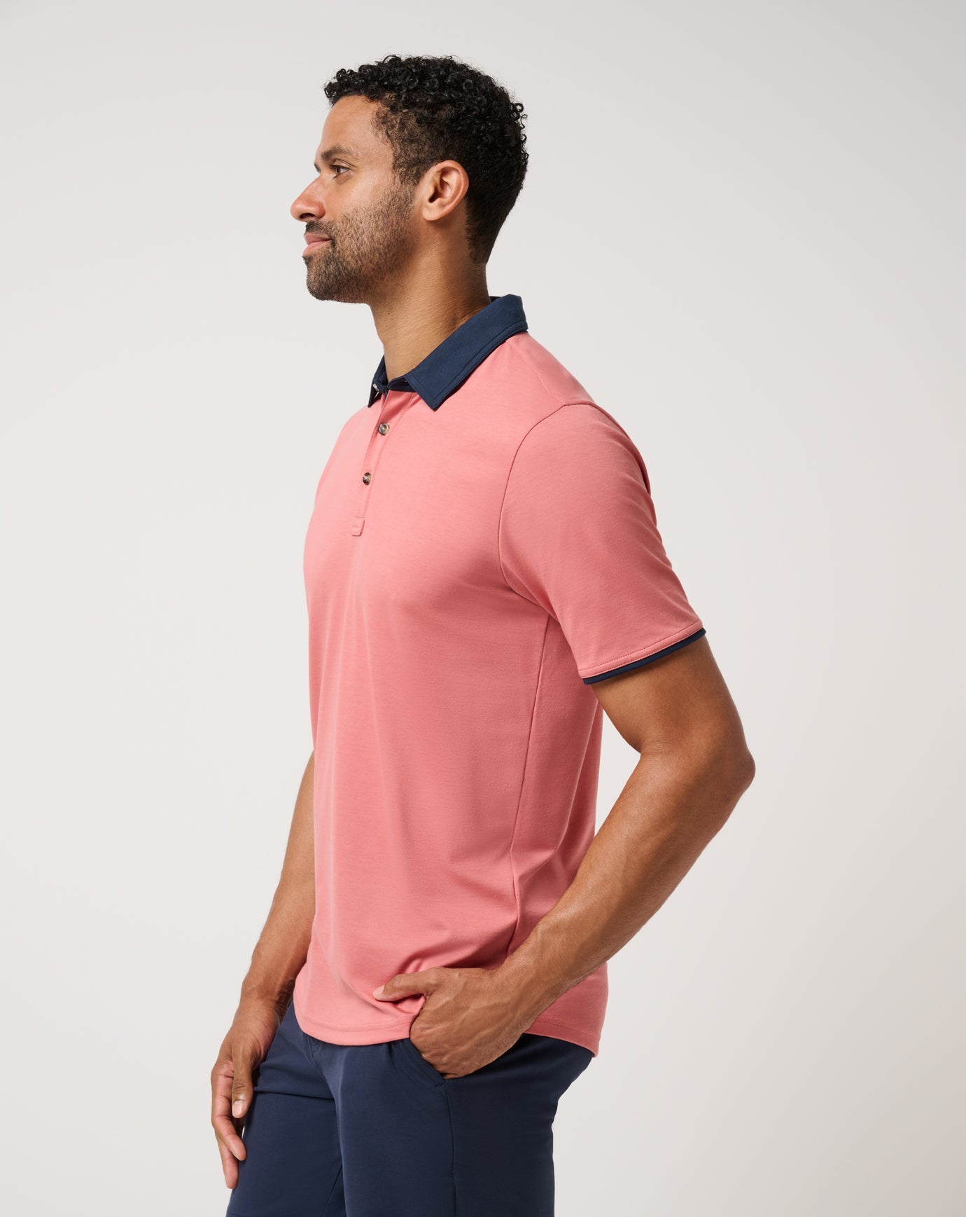 Men All Day Social Club Polo
