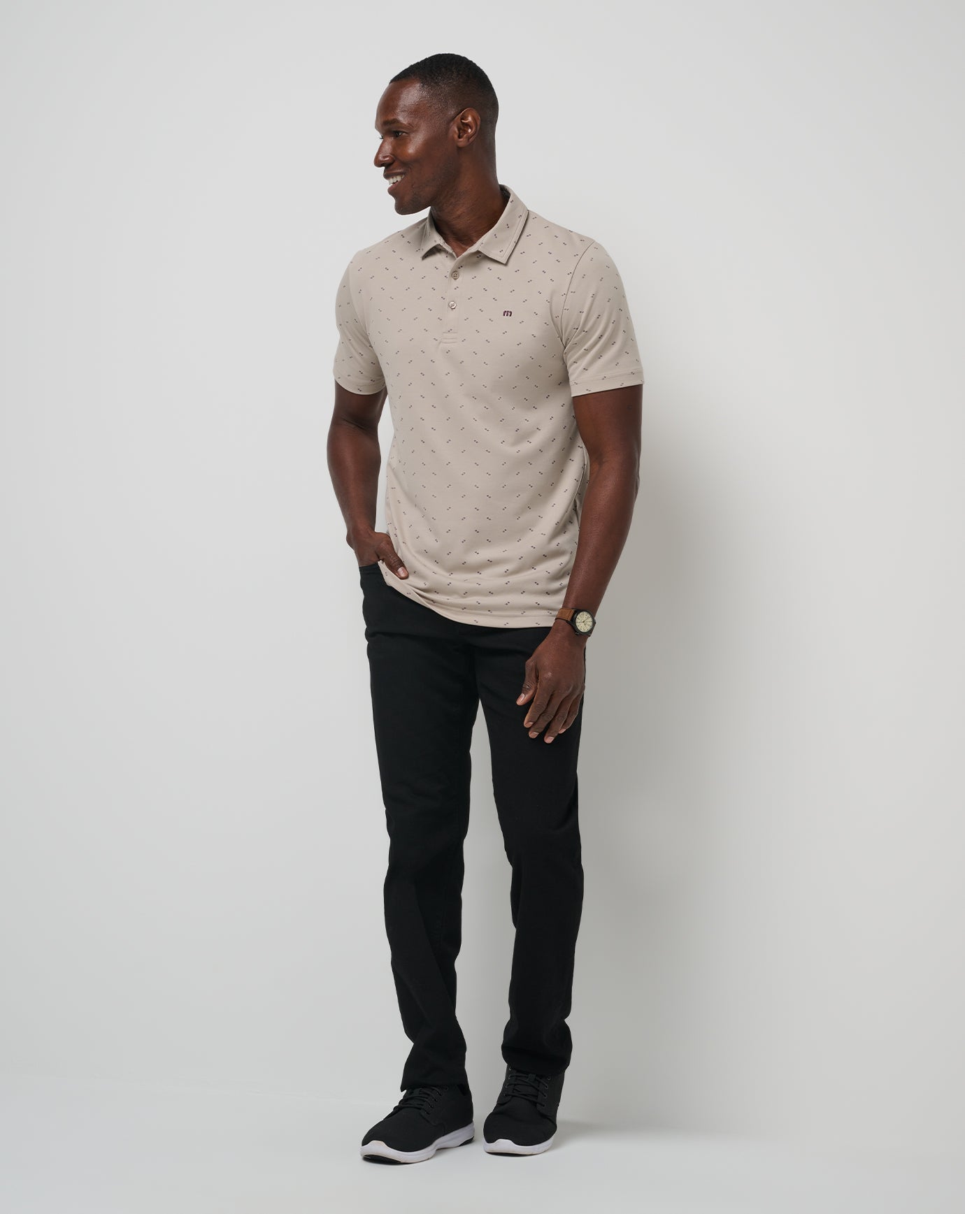 Men Canyon Hike Polo
