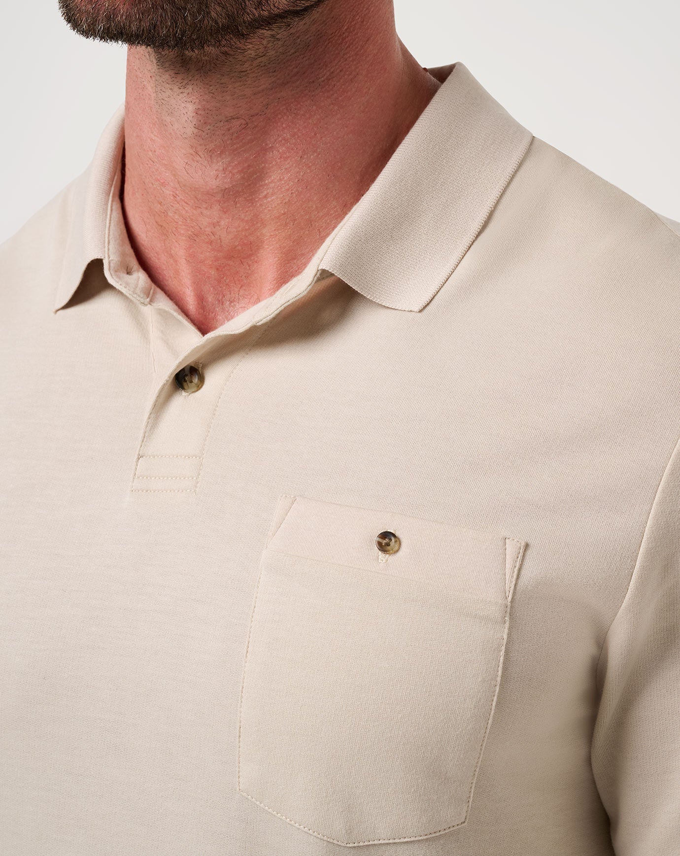 Men December First Long Sleeve Polo