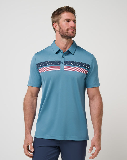 Men|Golf Good Good Patriot Polo