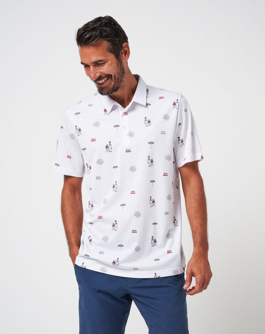 Men Neighborhood Party Polo