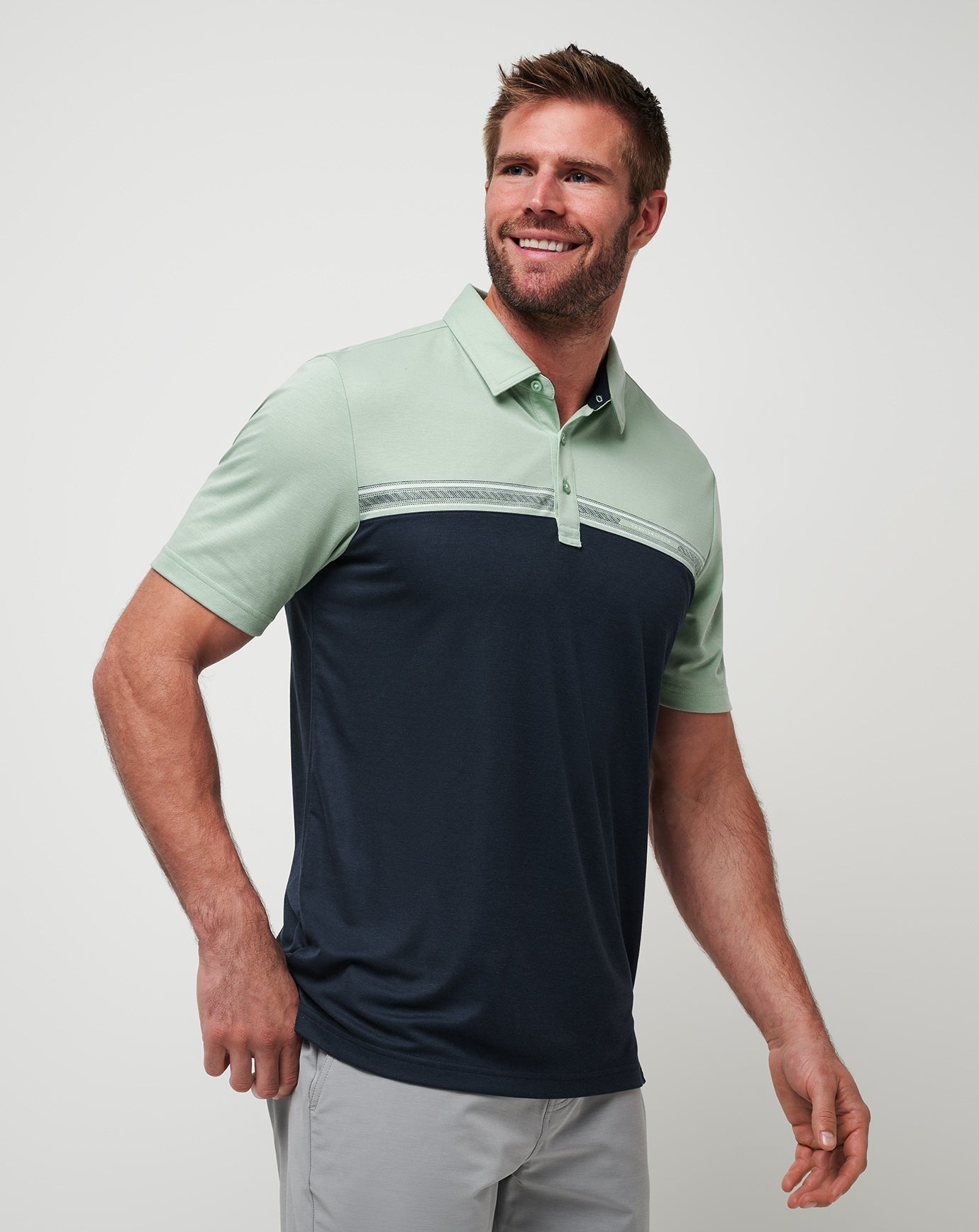 Men Rustic Route Polo