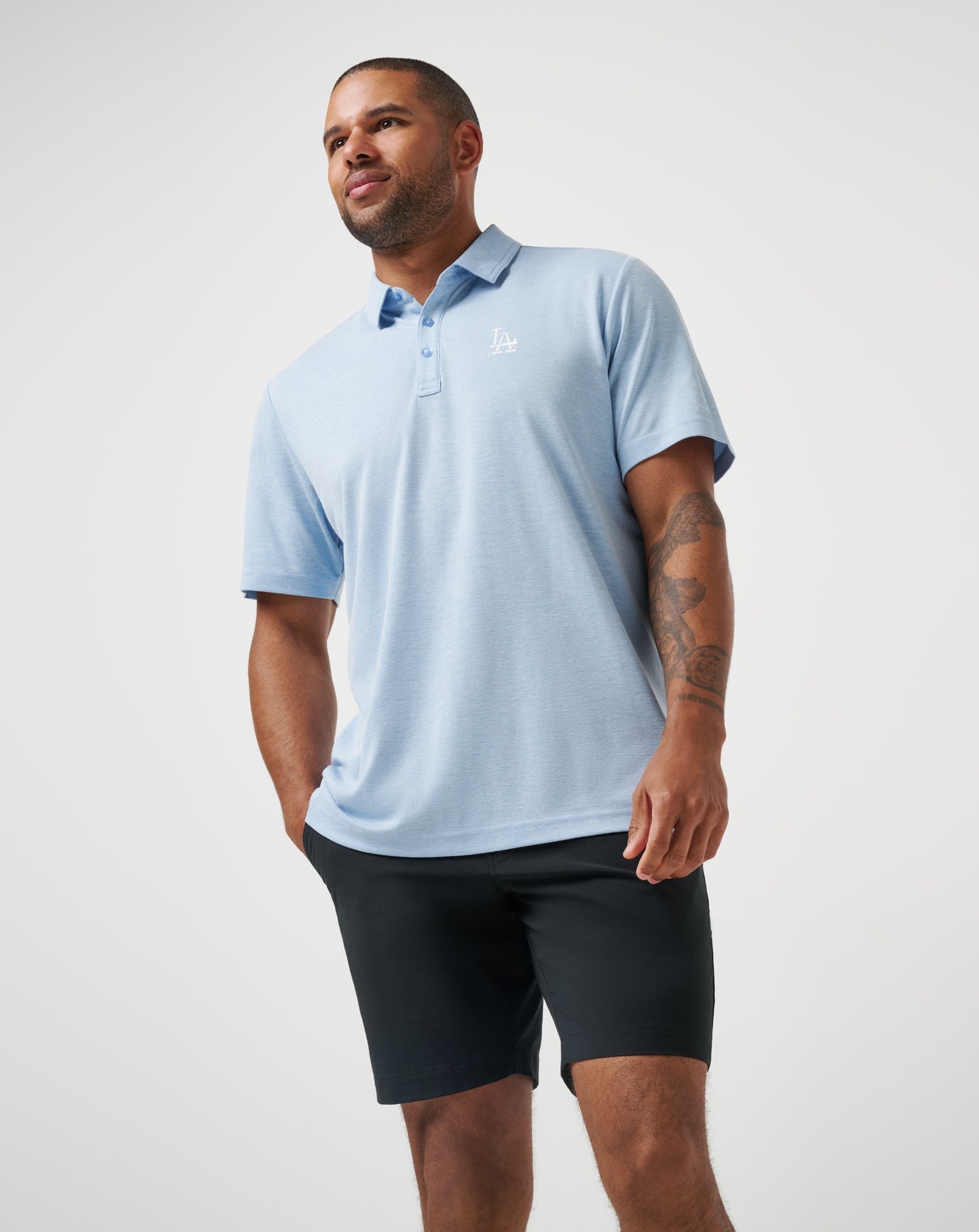 Men|Game Day|New Los Angeles Dodgers Playoff Pitch Polo