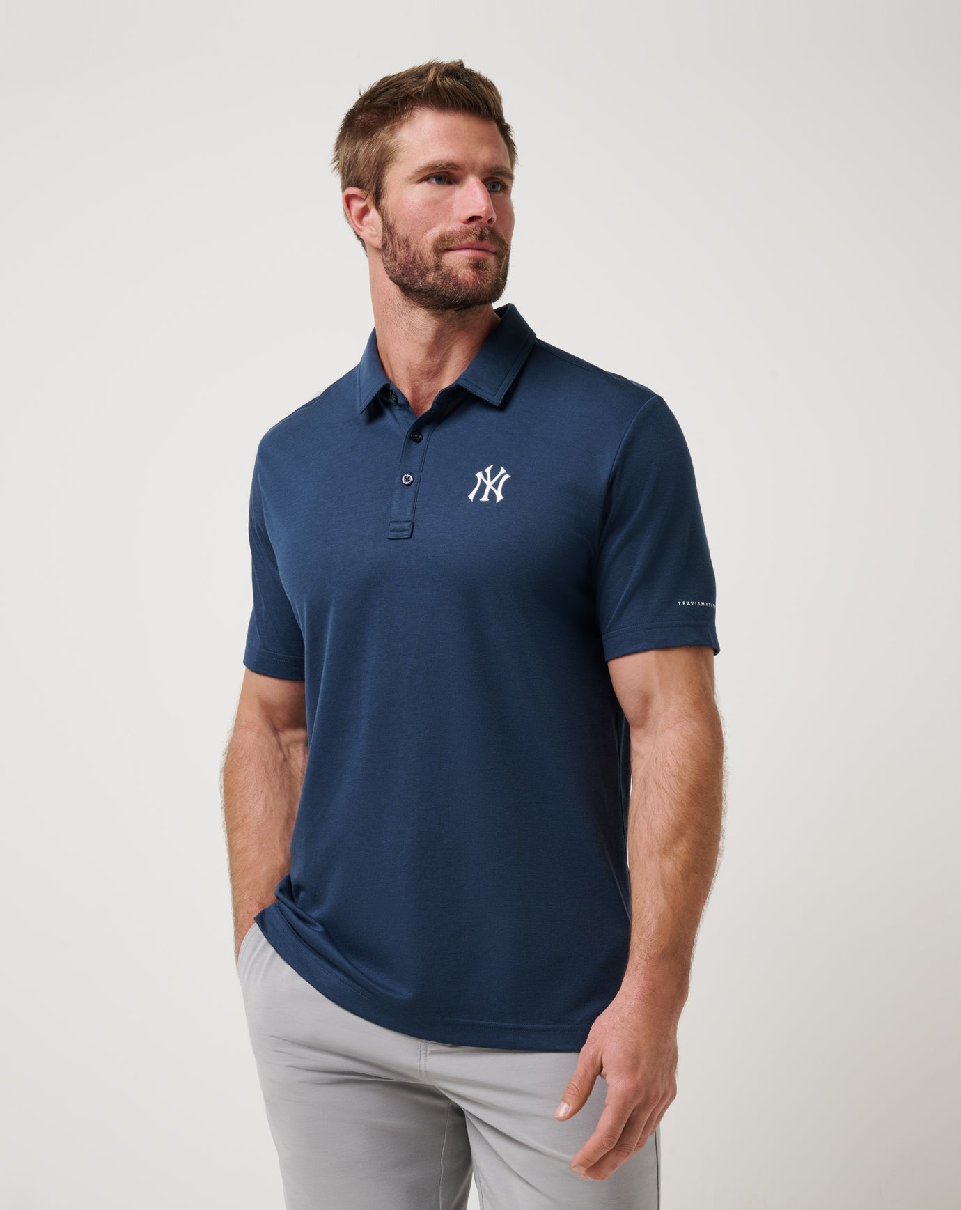 Men|Game Day|New New York Yankees Playoff Pitch Polo