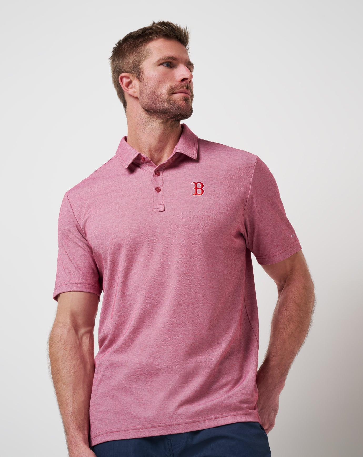 Men|Game Day|New Boston Red Sox Playoff Pitch Polo