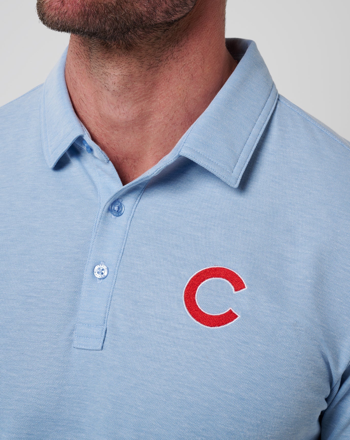 Men|Game Day|New Chicago Cubs Playoff Pitch Polo
