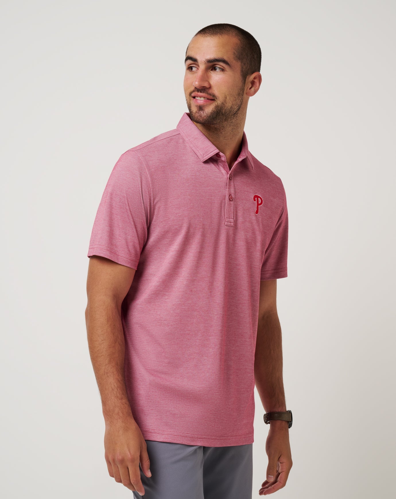 Men|Game Day|New Philadelphia Phillies Playoff Pitch Polo