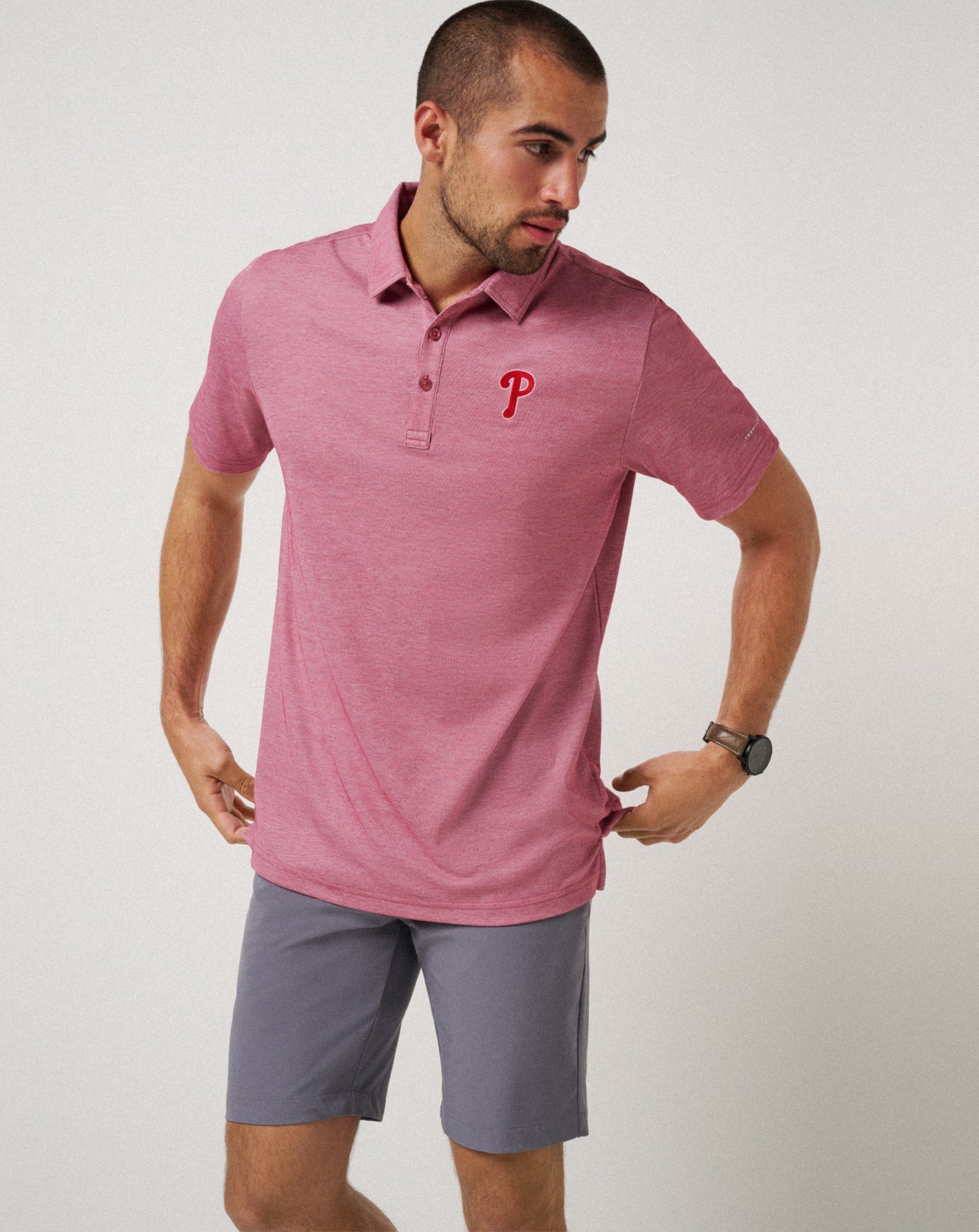 Men|Game Day|New Philadelphia Phillies Playoff Pitch Polo