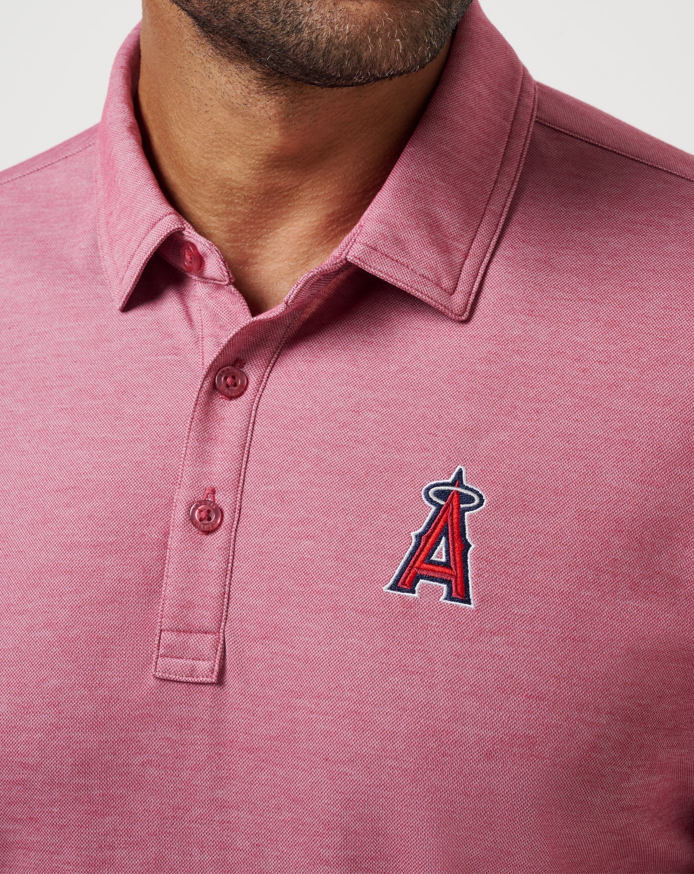 Men|New Los Angeles Angels Playoff Pitch Polo