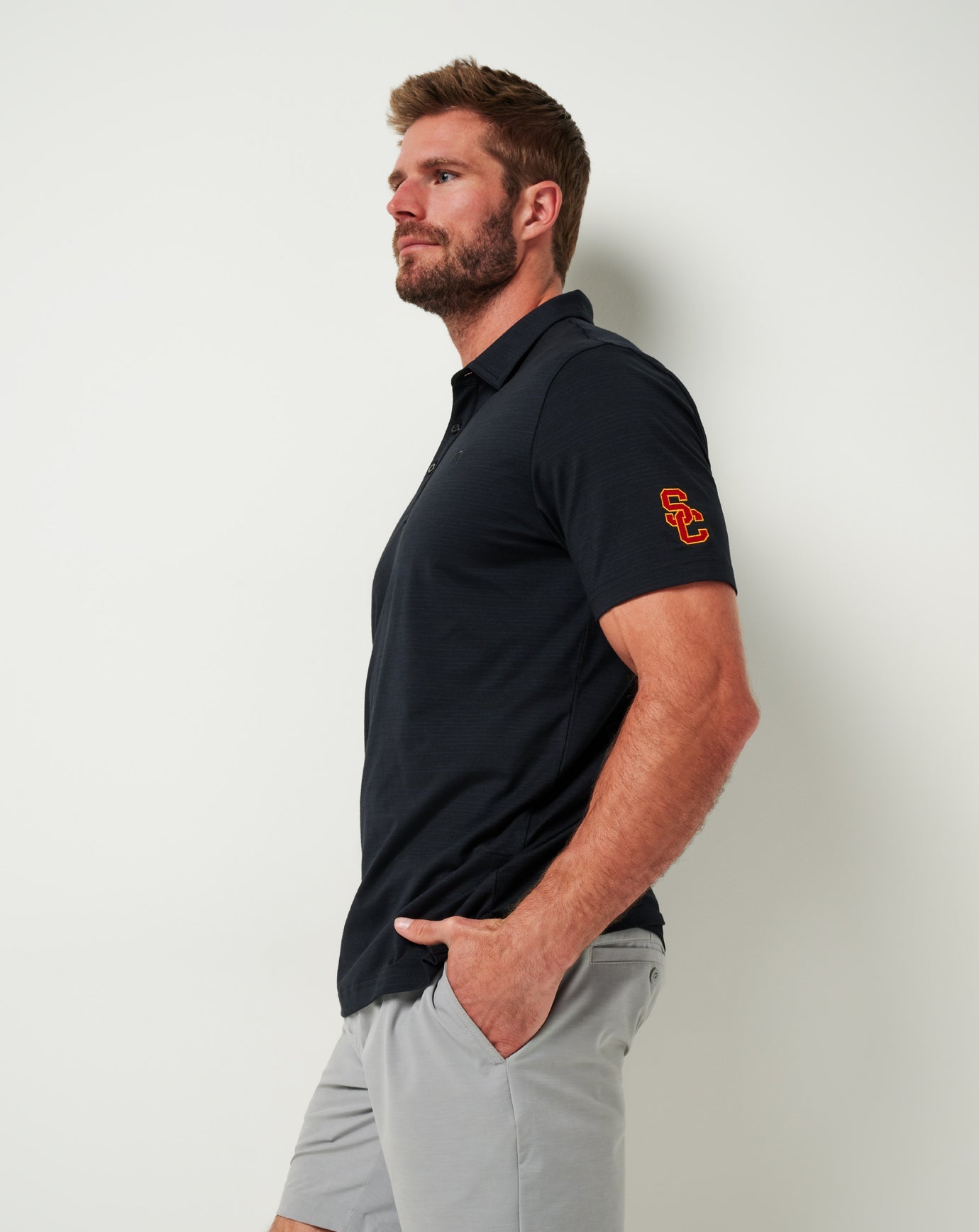 Men|Game Day|New USC The Heater Polo