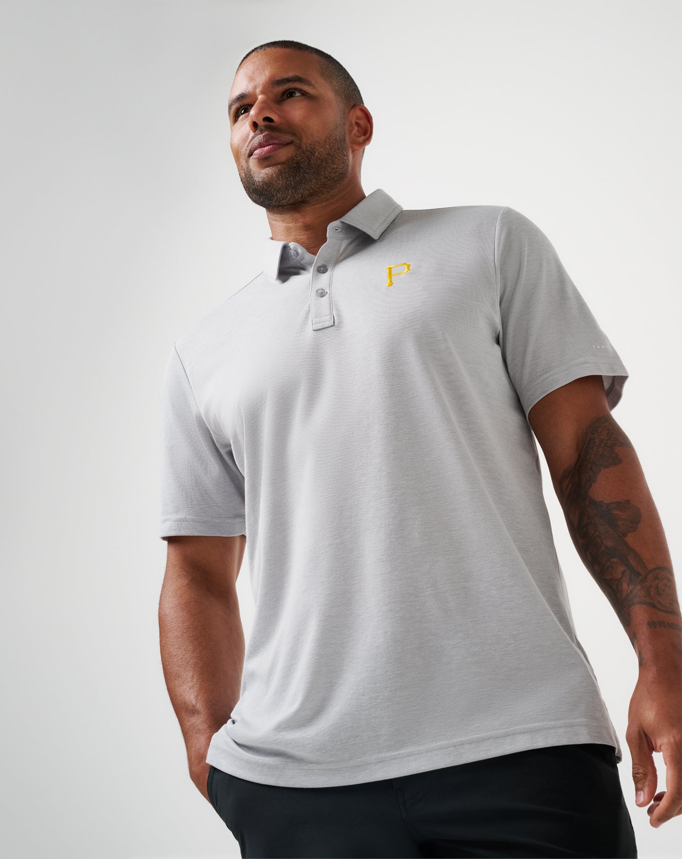 Men|New Pittsburgh Pirates Playoff Pitch Polo