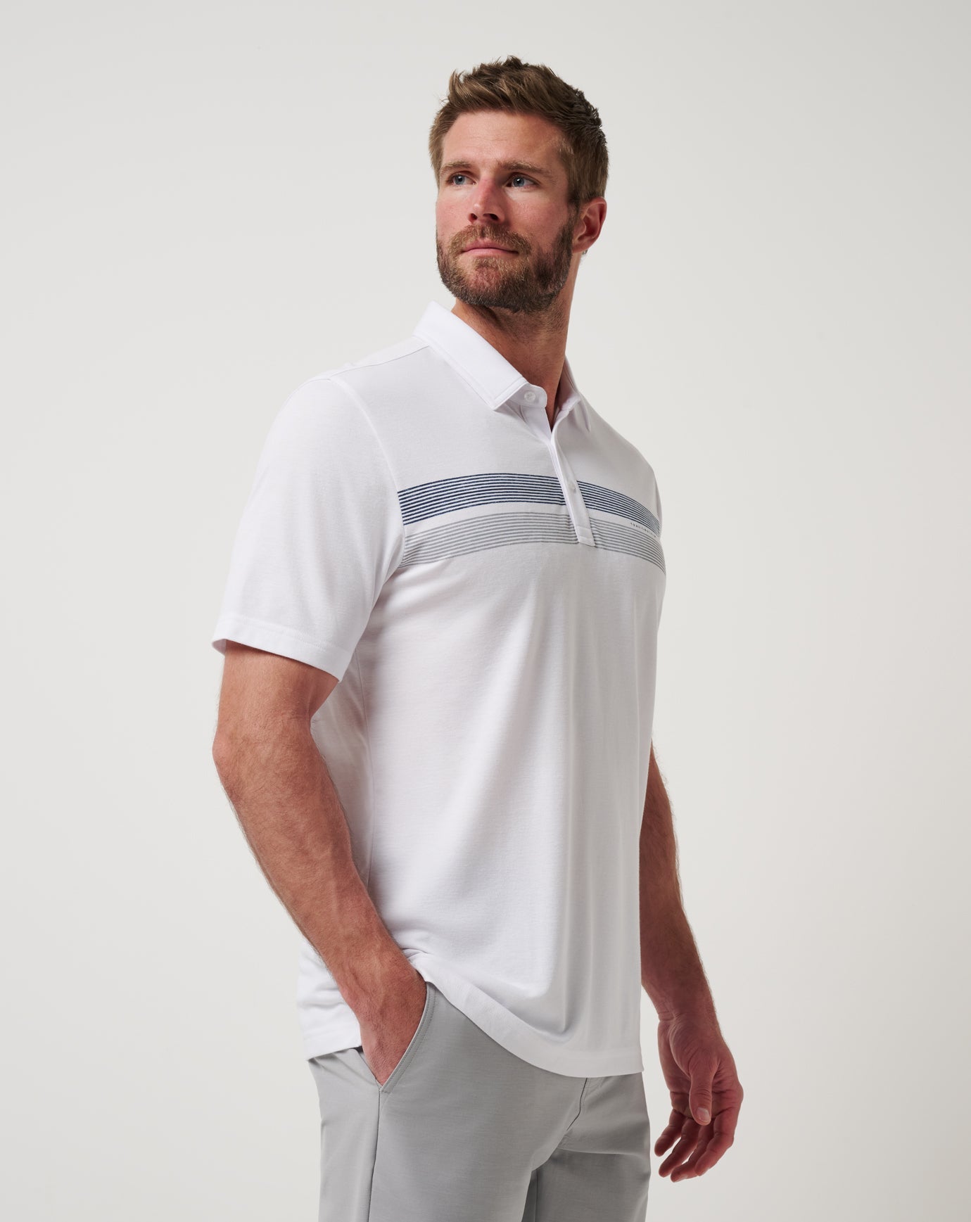 Men|New Atlanta Braves Top Recruit Polo