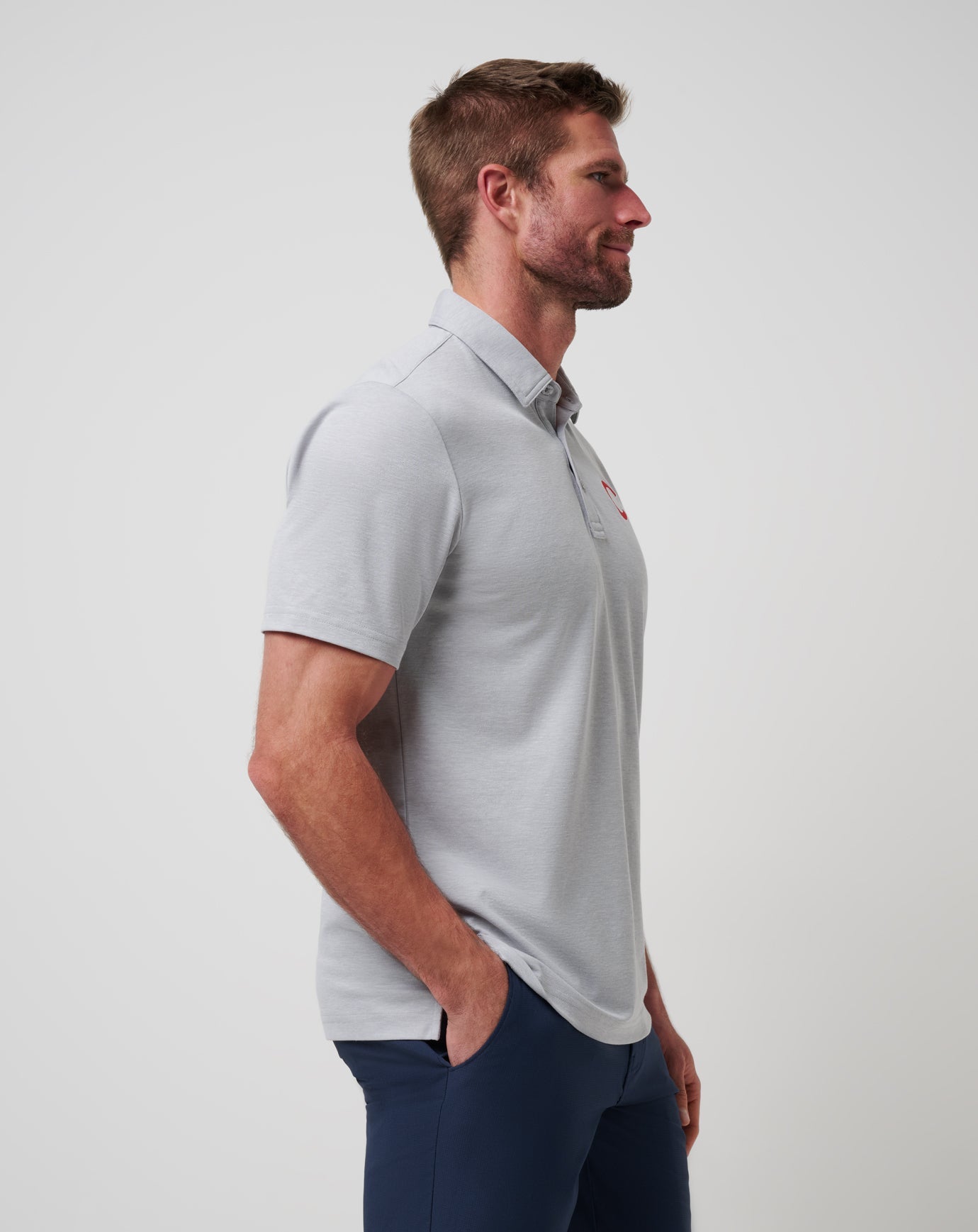 Men|Game Day|New Chicago Cubs Playoff Pitch Polo