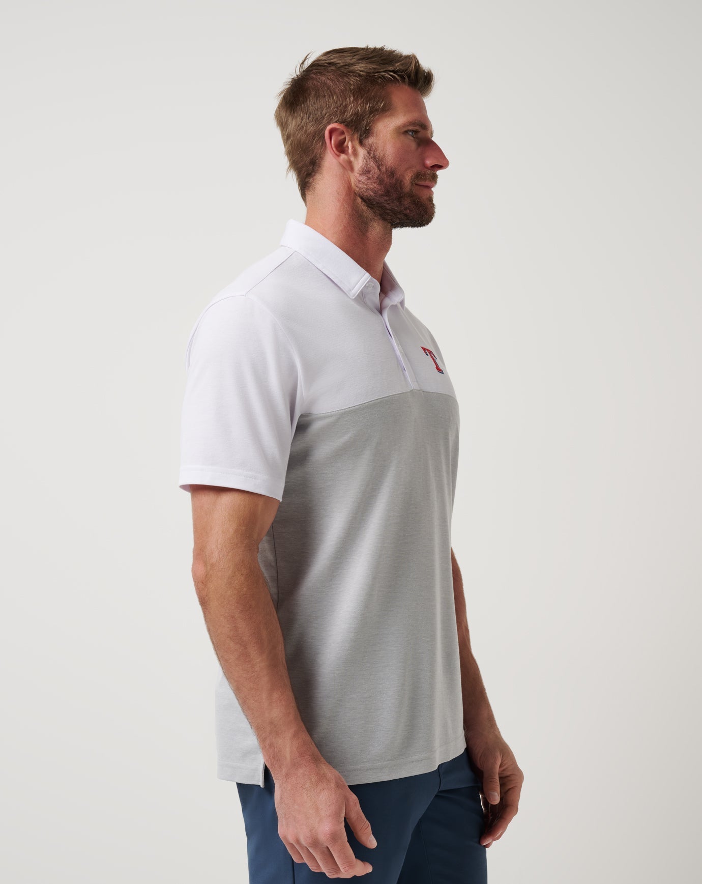 Men|New Texas Rangers Home Run Leader Polo