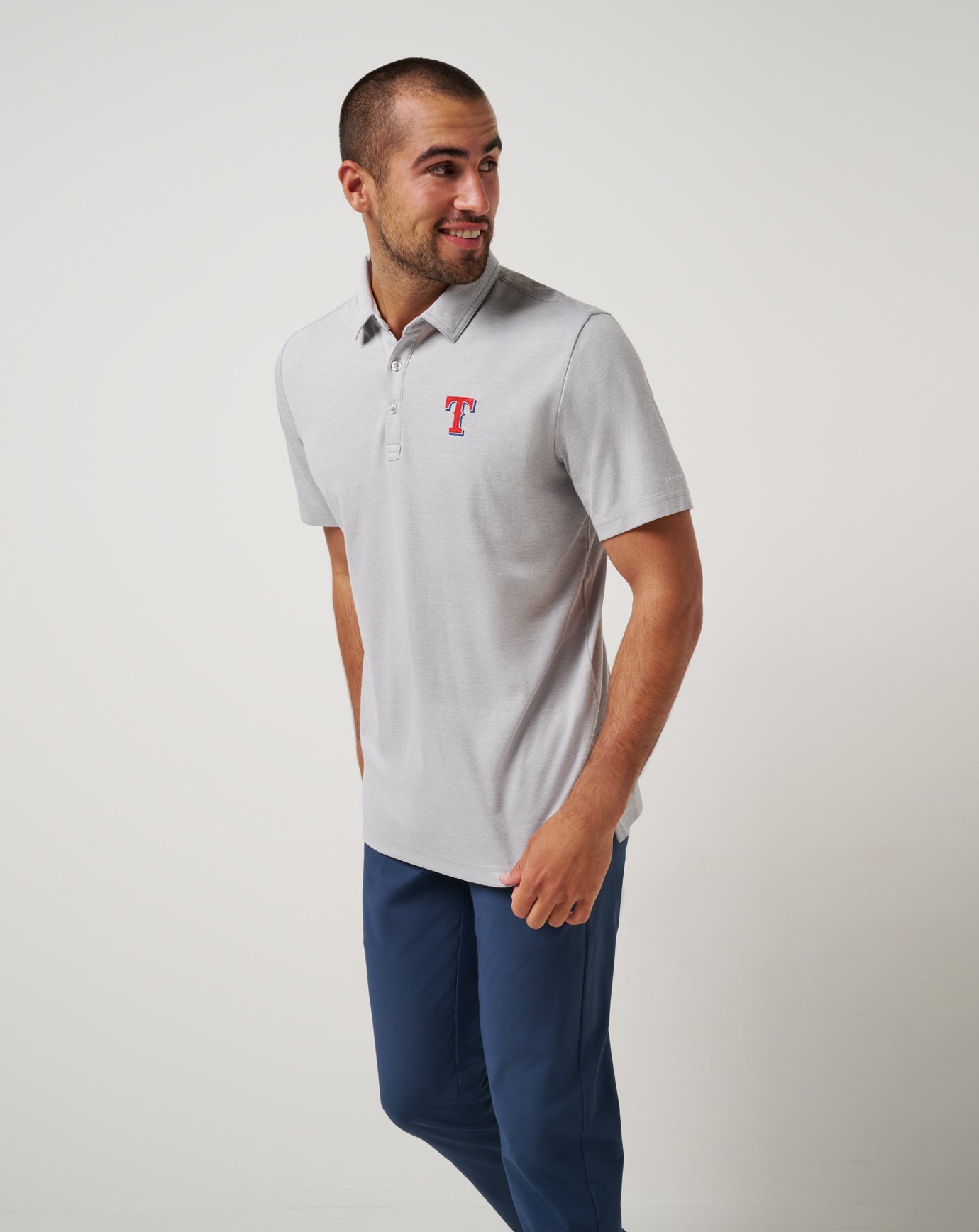 Men|New Texas Rangers Playoff Pitch Polo