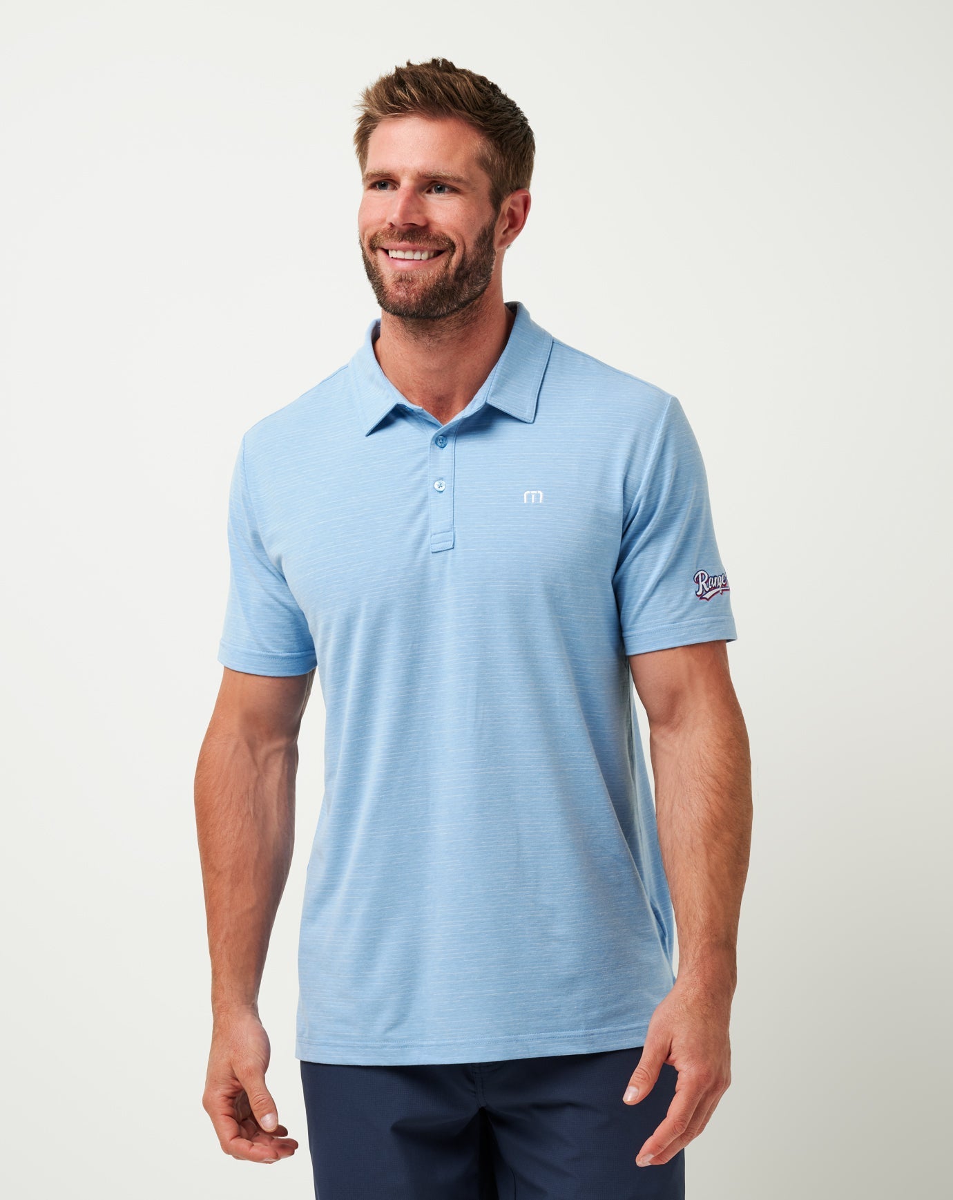 Men|New Texas Rangers The Heater Polo