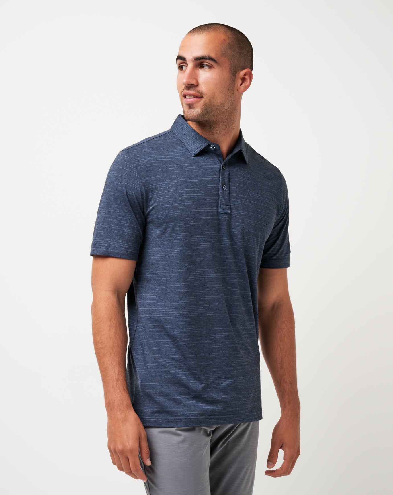Men|New Atlanta Braves The Heater Polo