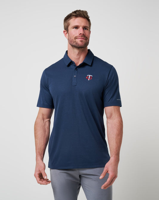 Men|New Minnesota Twins Playoff Pitch Polo