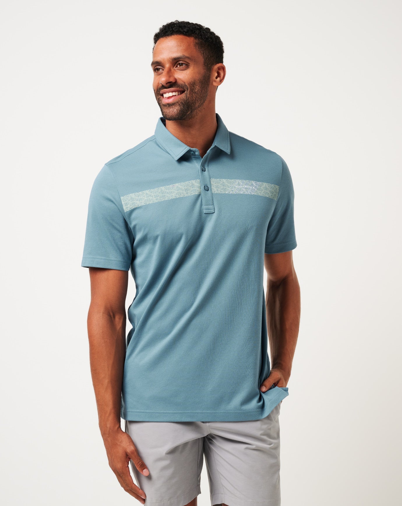 Men|Golf Full Flight Polo