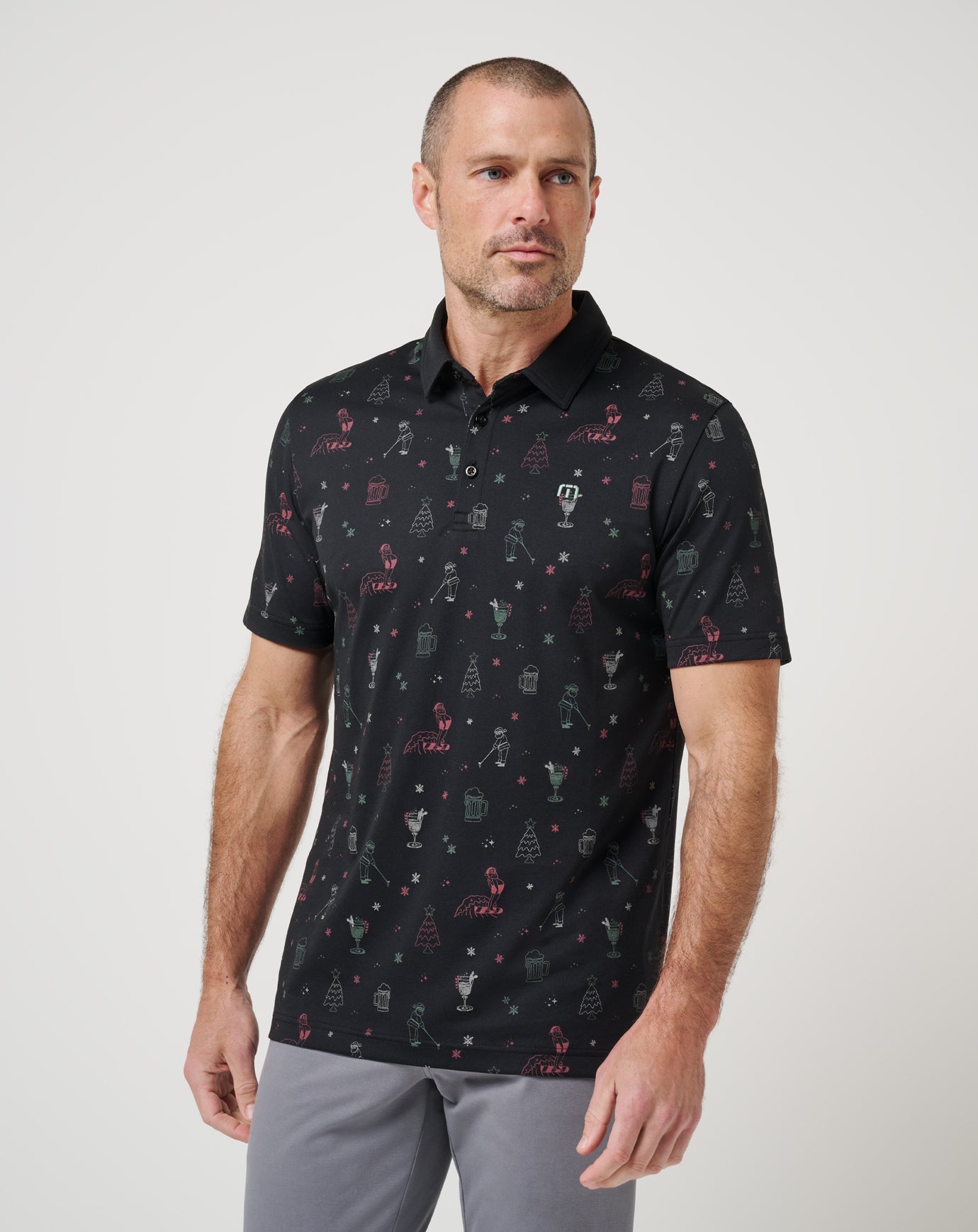 Men Holiday Magic Polo