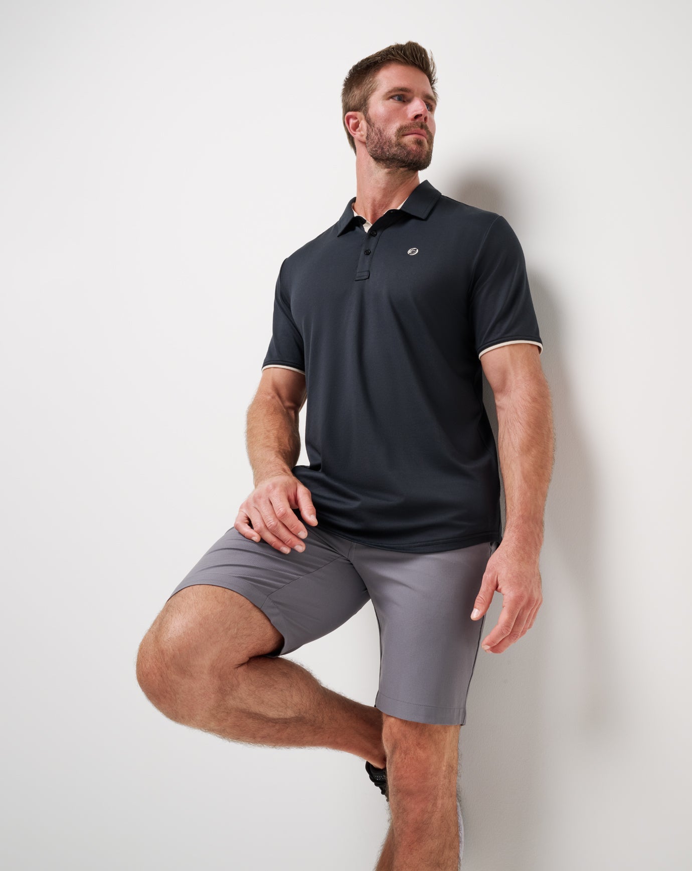 Men|Golf|New Featherweight On The Grind Polo