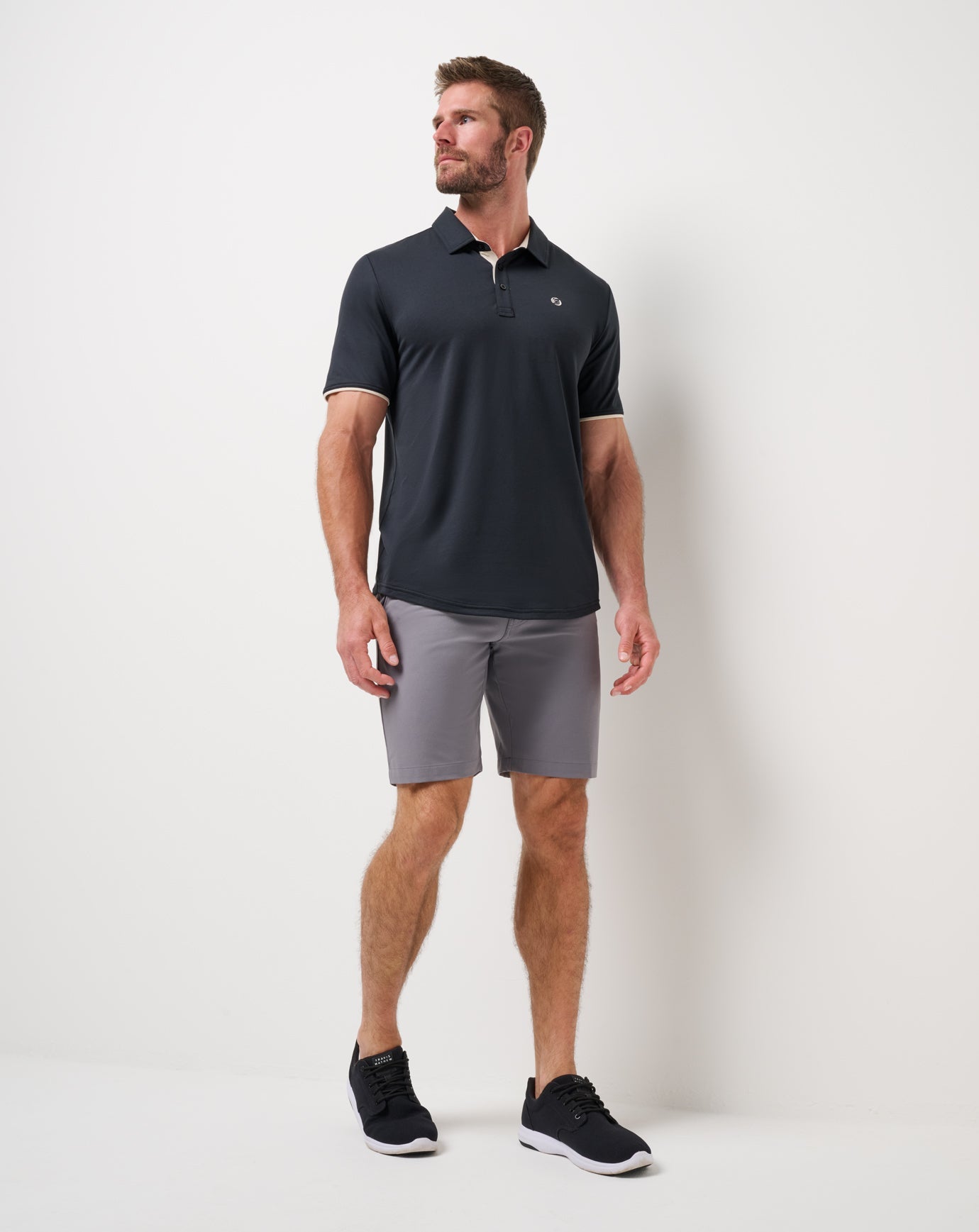 Men|Golf|New Featherweight On The Grind Polo