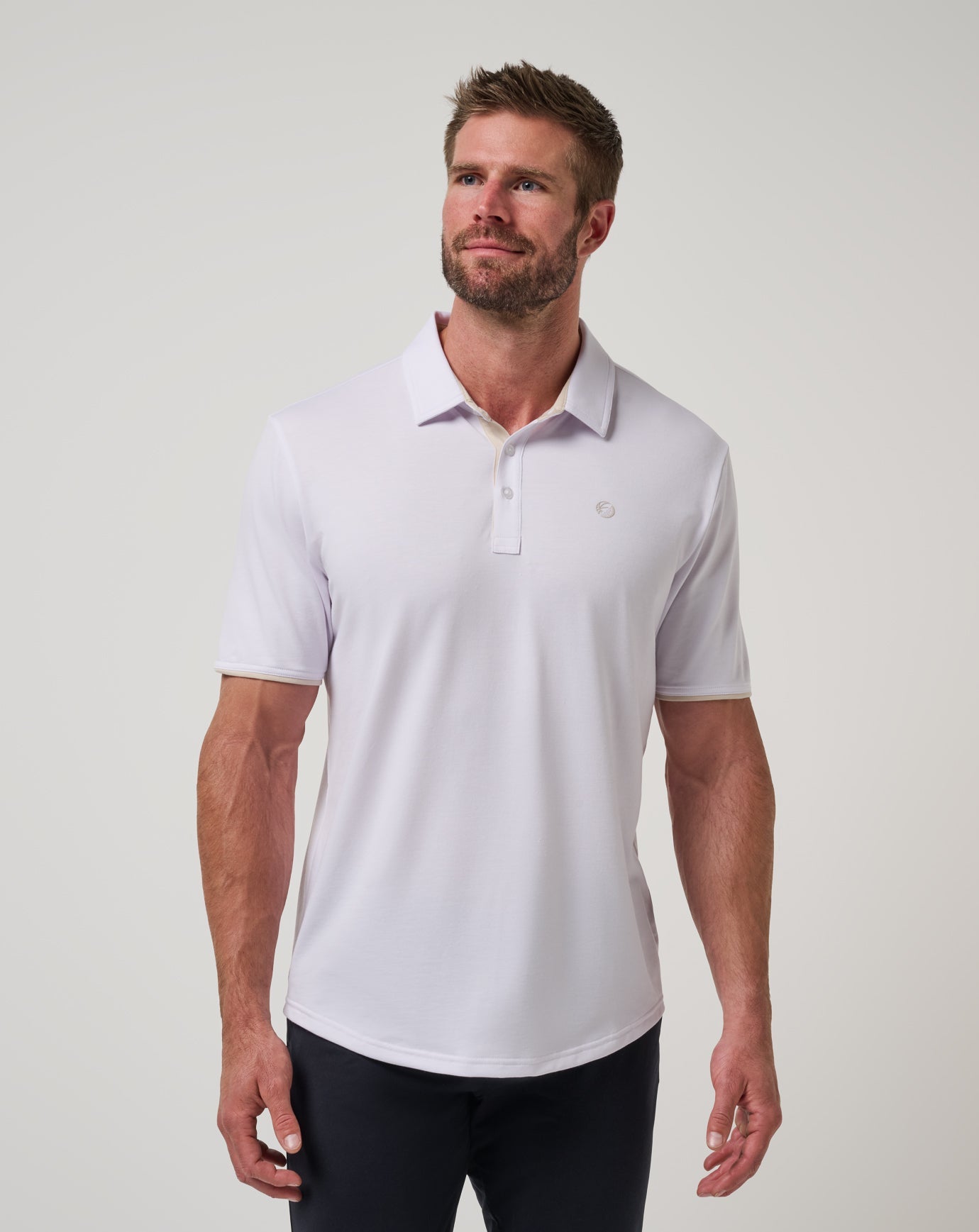 Men|Golf|New Featherweight On The Grind Polo