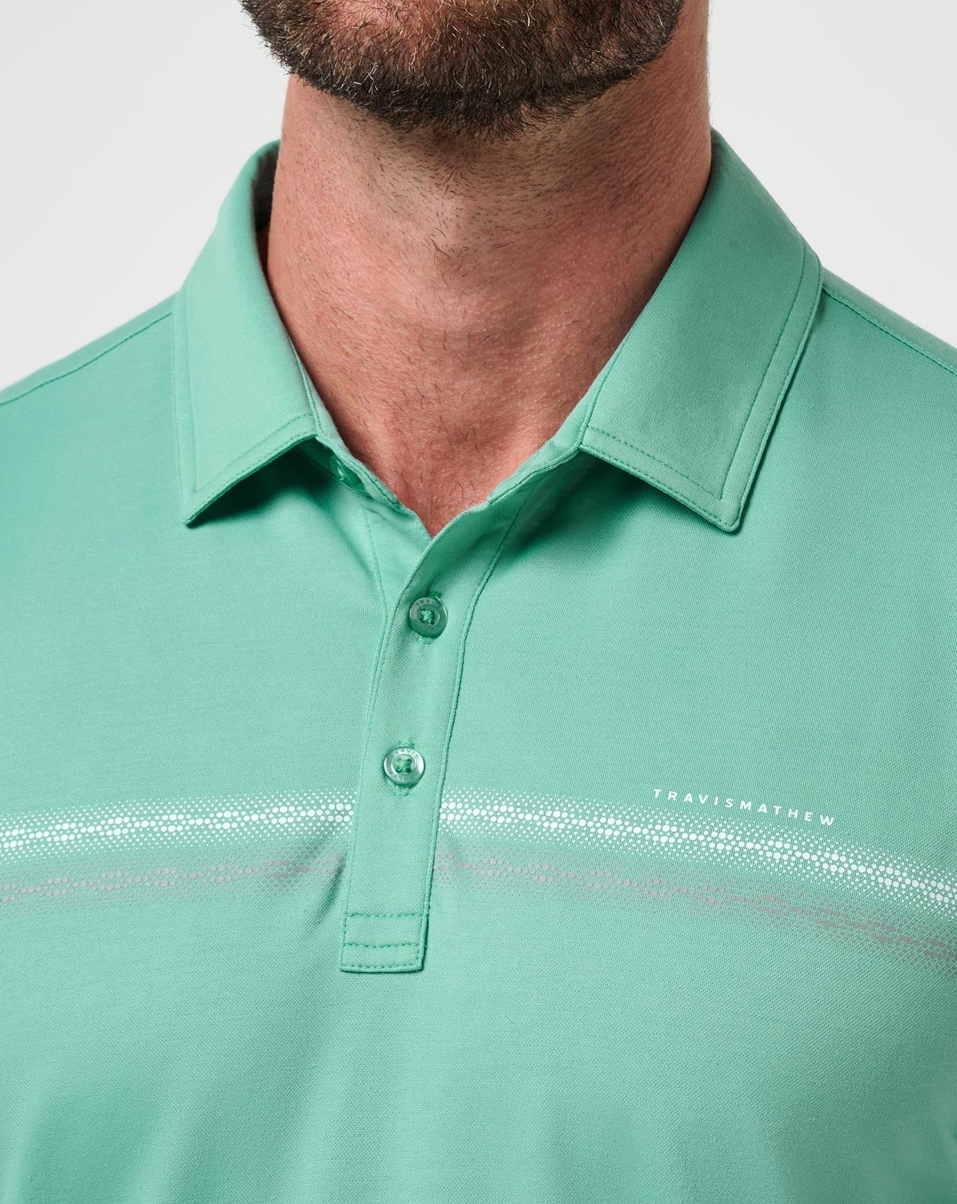 Men|Golf Featherweight Chest Stripe Polo