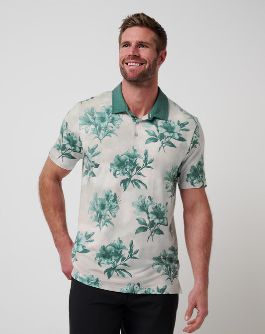 Men|Golf Featherweight Magnolia Polo