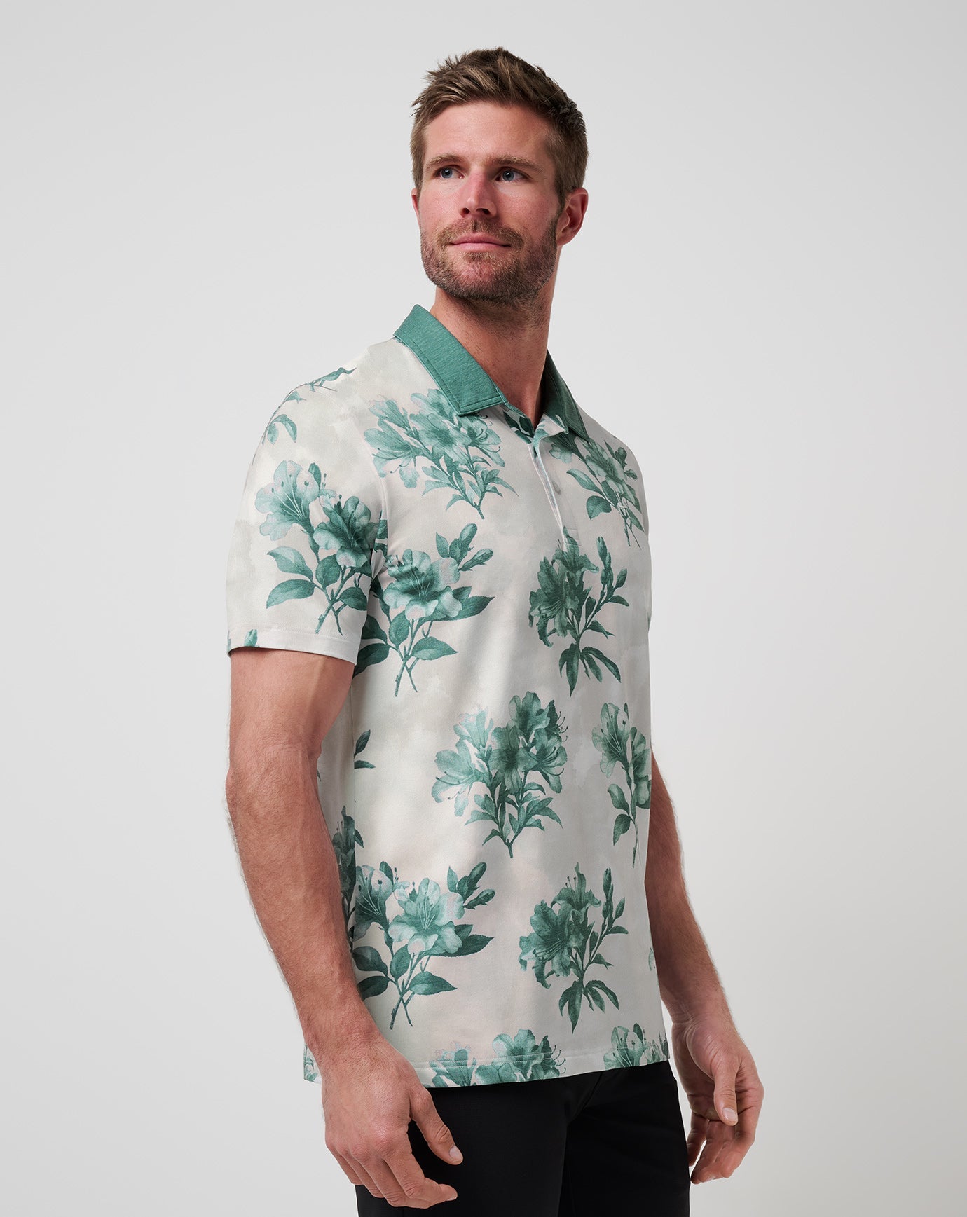 Men|Golf Featherweight Magnolia Polo