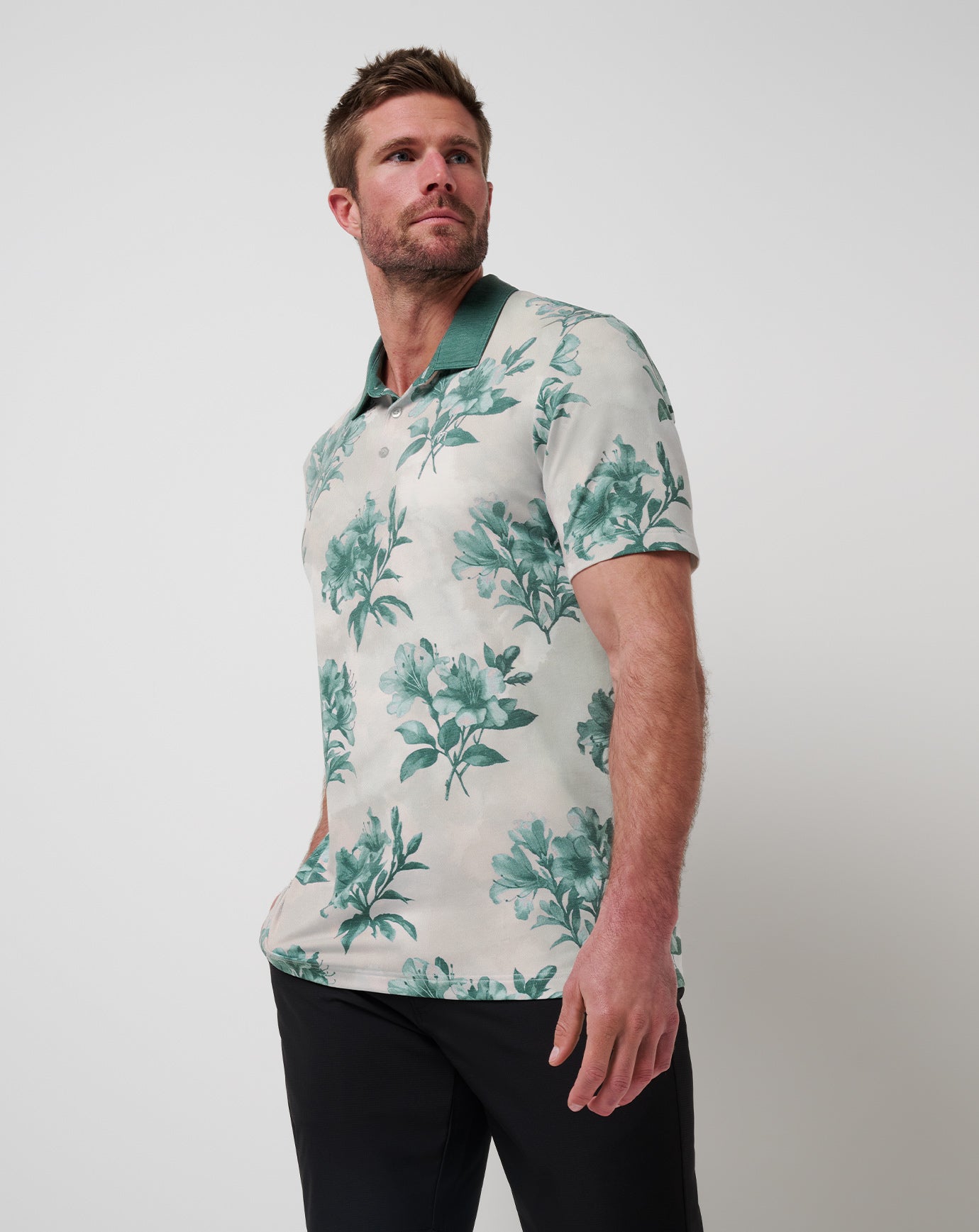 Men|Golf Featherweight Magnolia Polo