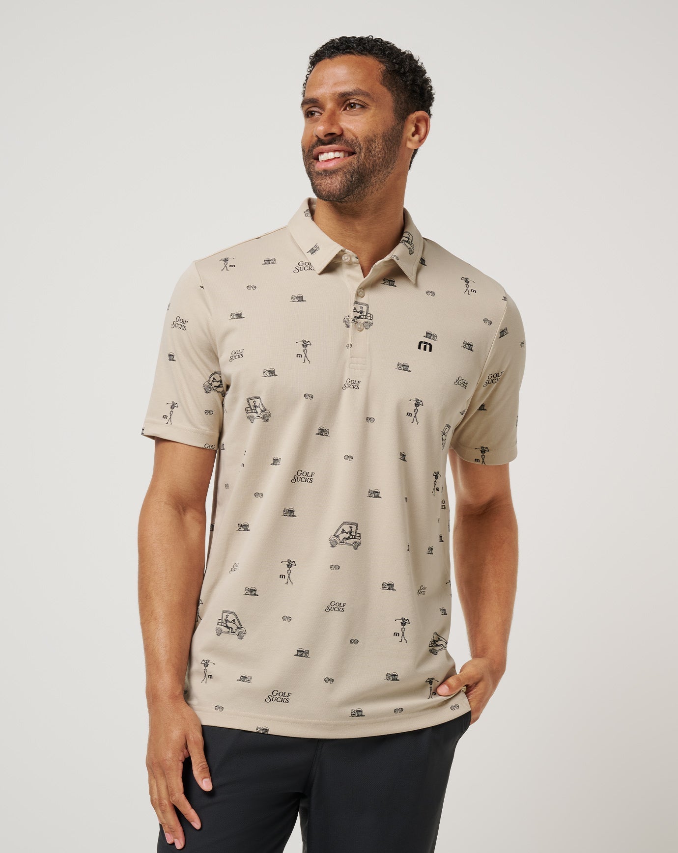 Men|Golf Golf Sucks Polo