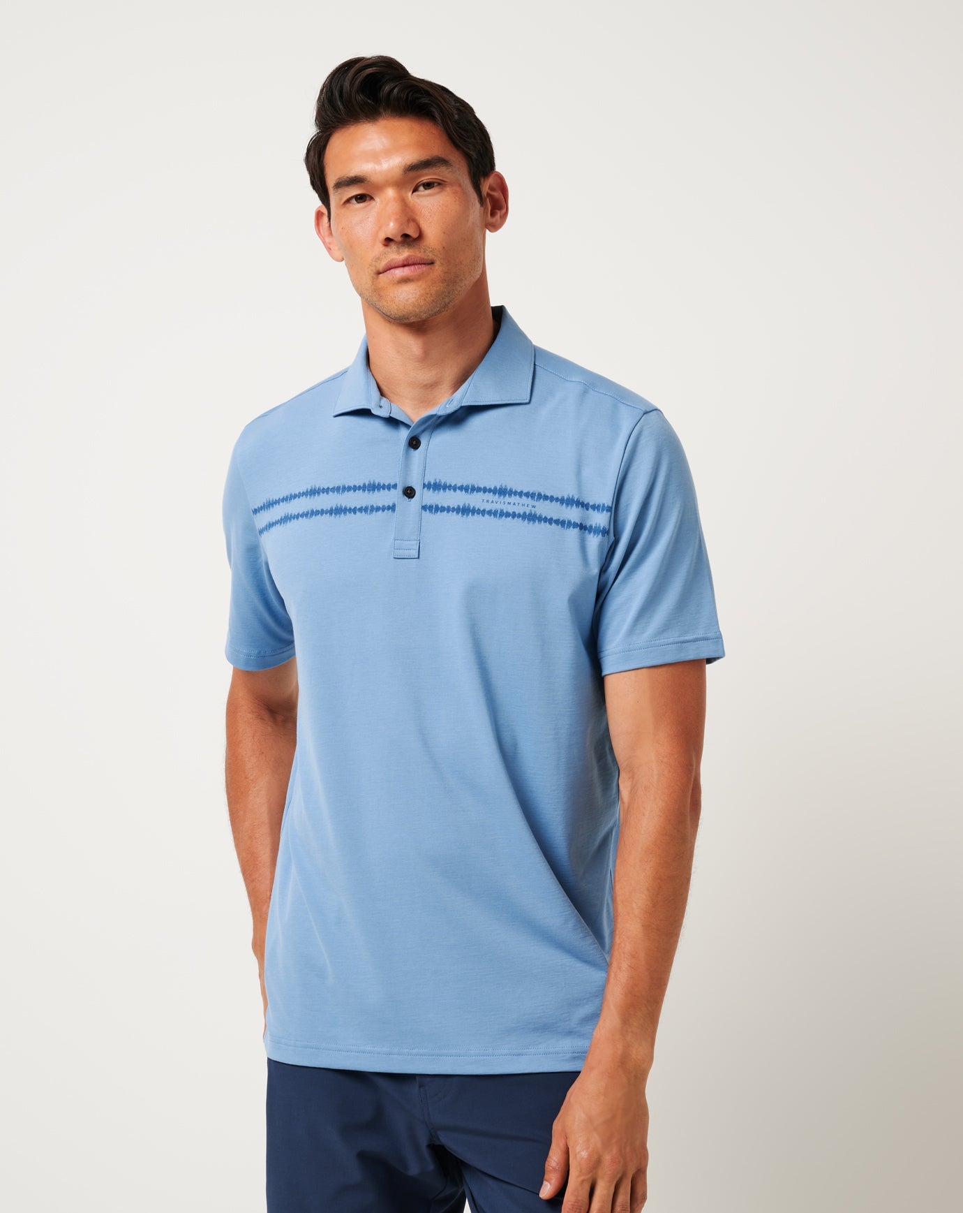 Men Sunbeam Chest Stripe Polo